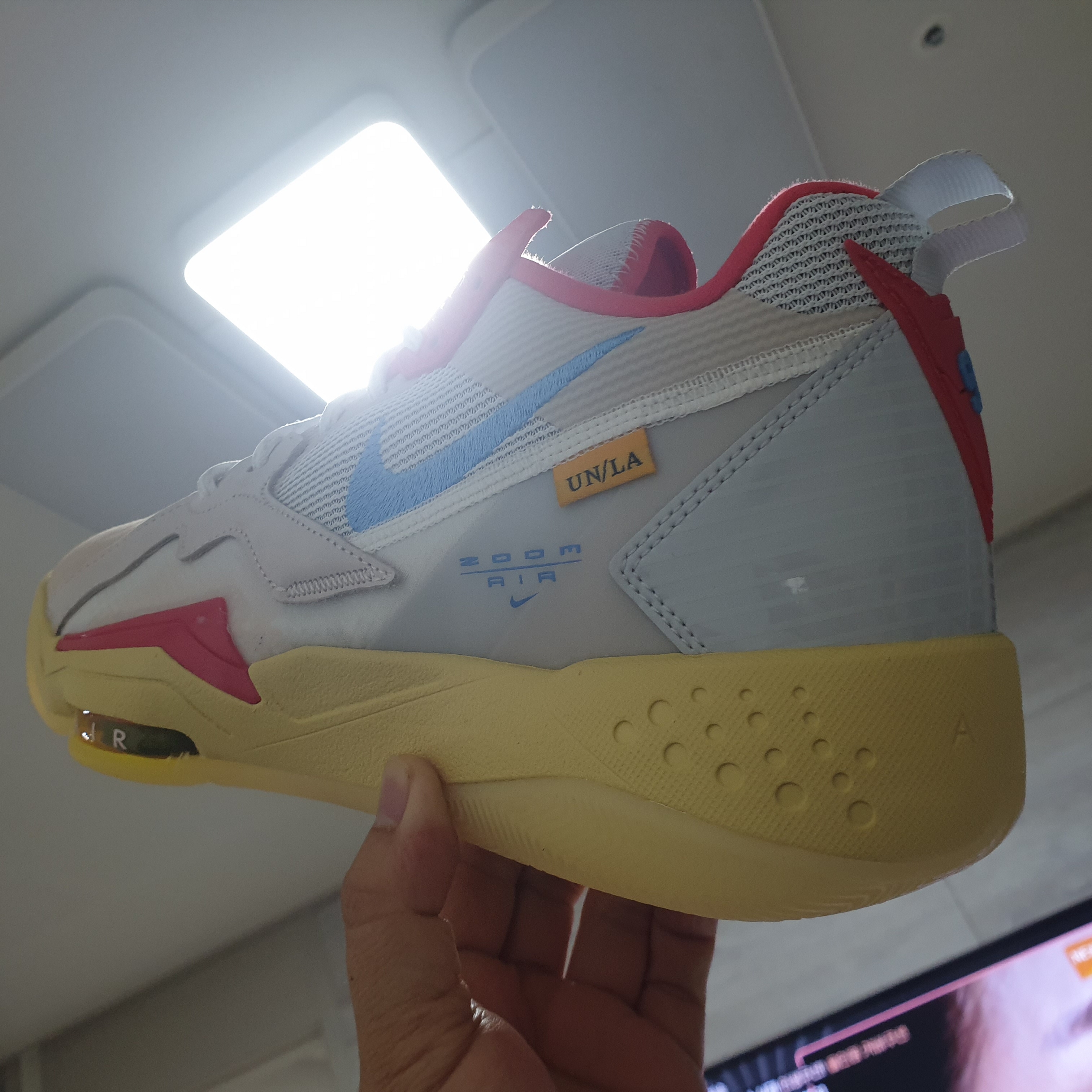 Jordan x Union Zoom '92 Guava Ice 착용 스타일