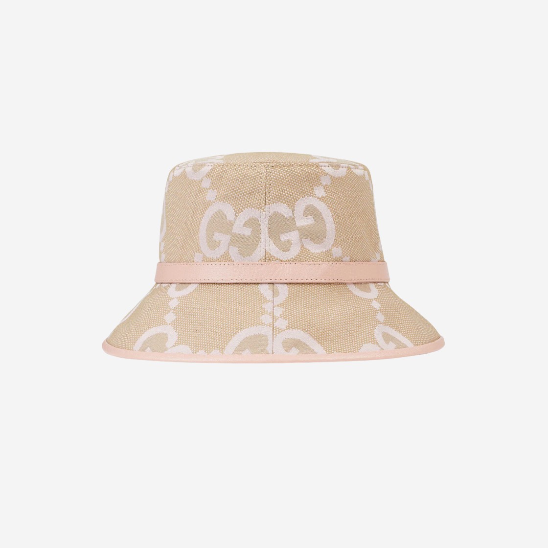 (W) Gucci Jumbo GG Bucket Hat Beige Light Pink 상세 이미지 2