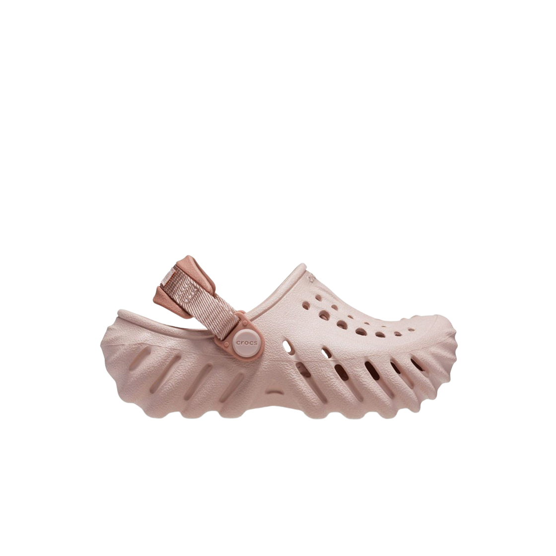 (키즈) 크록스 에코 클로그 핑크 클레이((Kids) Crocs Echo Clog Pink Clay) - 1