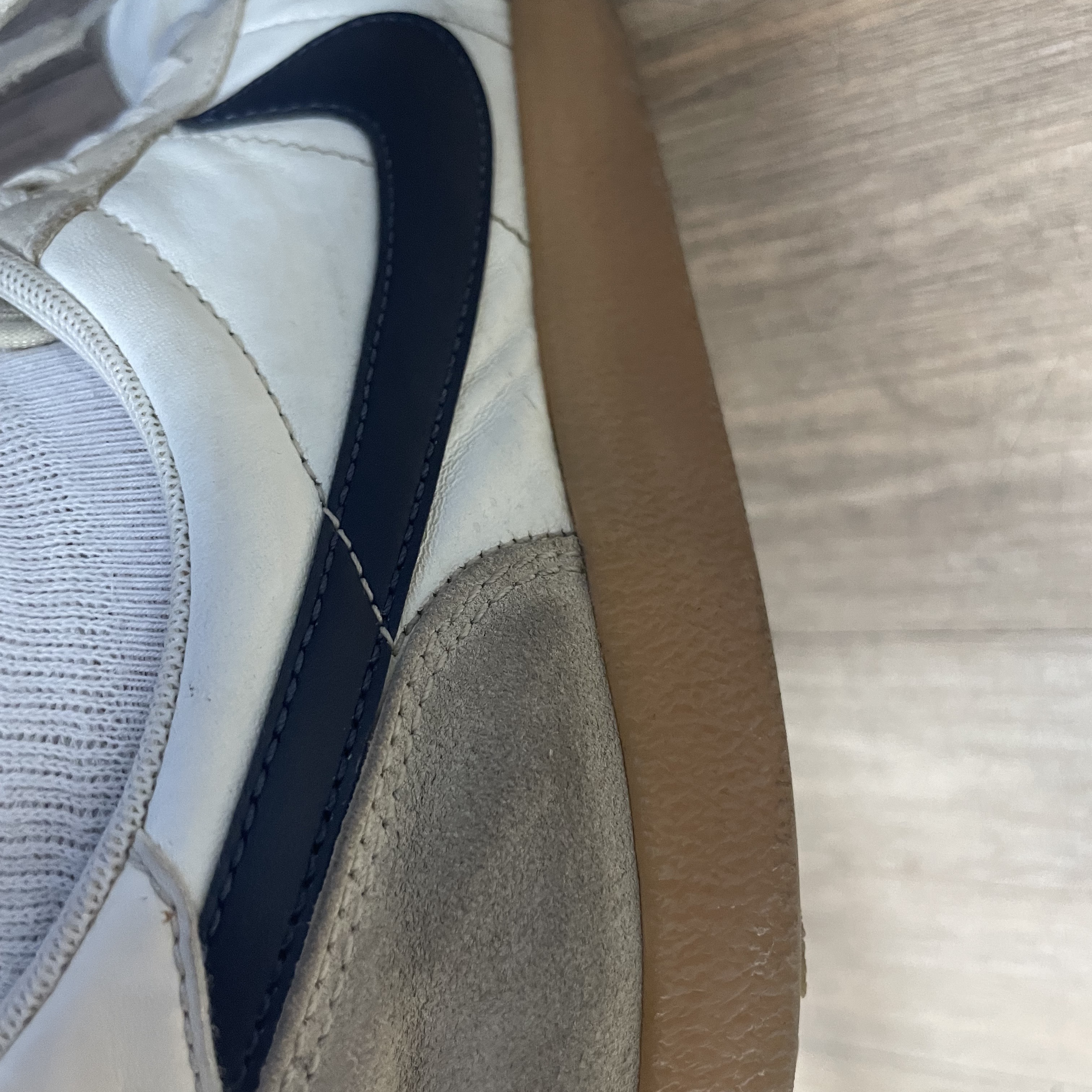 Nike x J.Crew Killshot 2 Sail Midnight Navy 착용 스타일