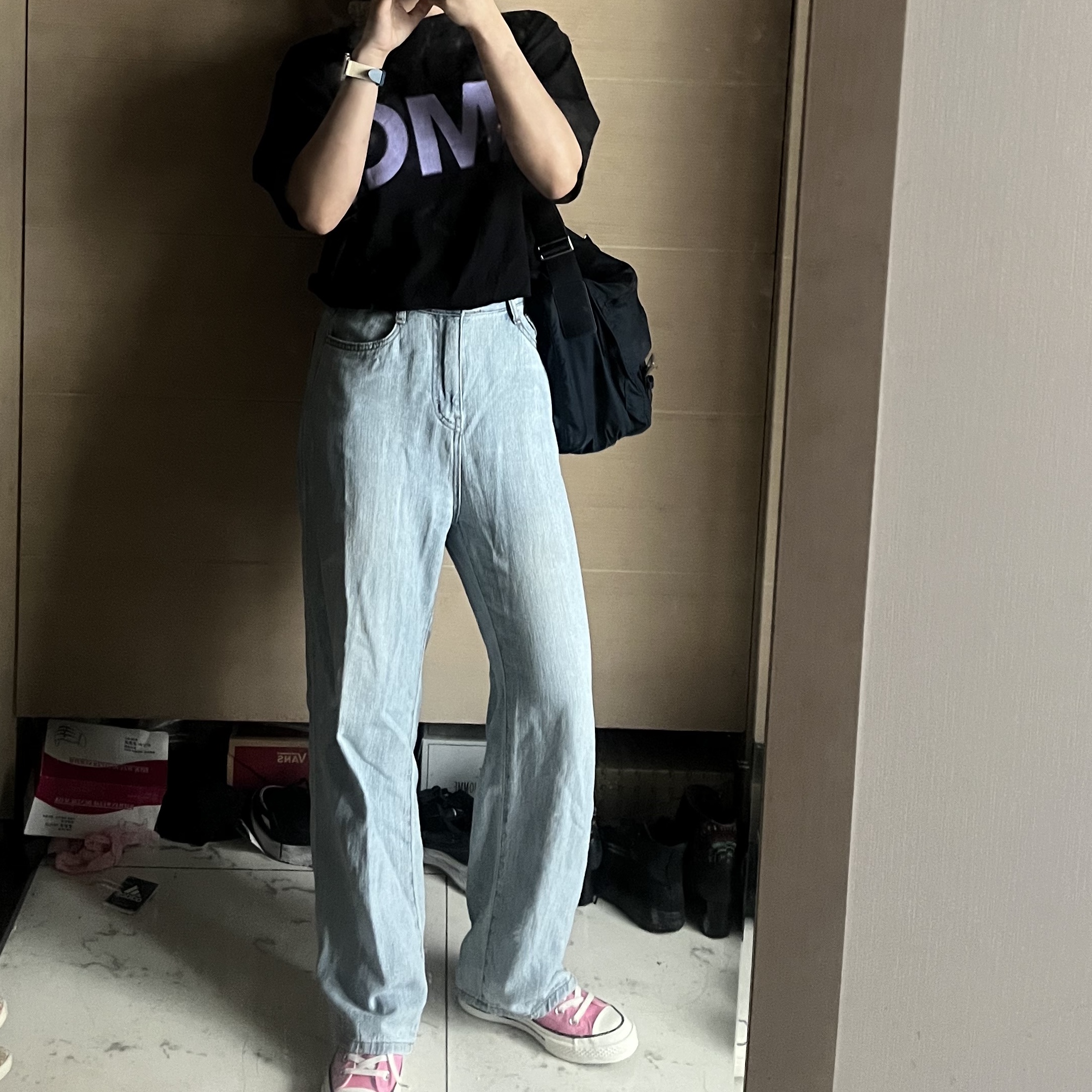 Converse Chuck 70 High Vintage Canvas Pink 착용 스타일