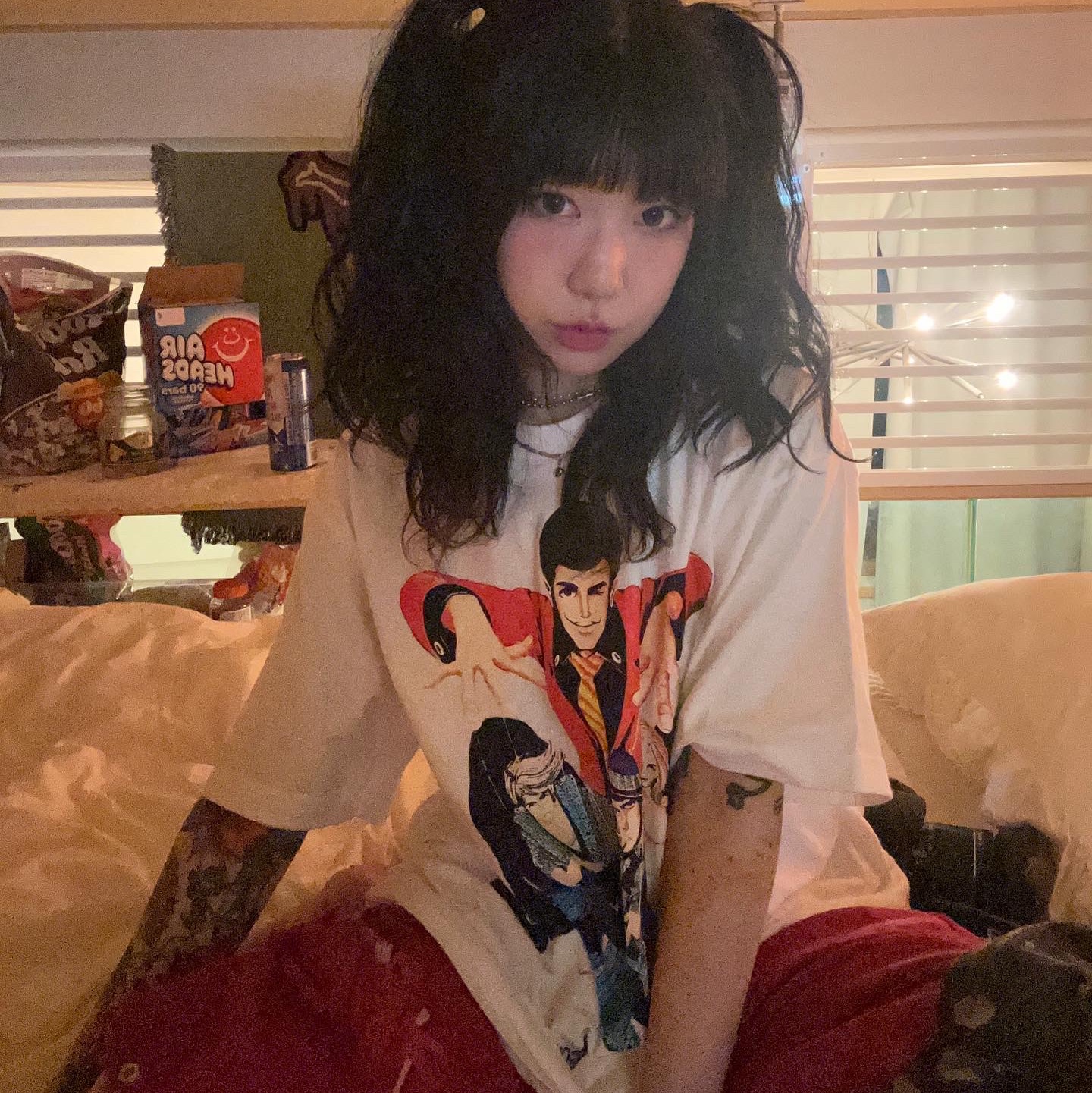 Supreme x Undercover Lupin T-Shirt White - 23SS 착용 스타일 - 1