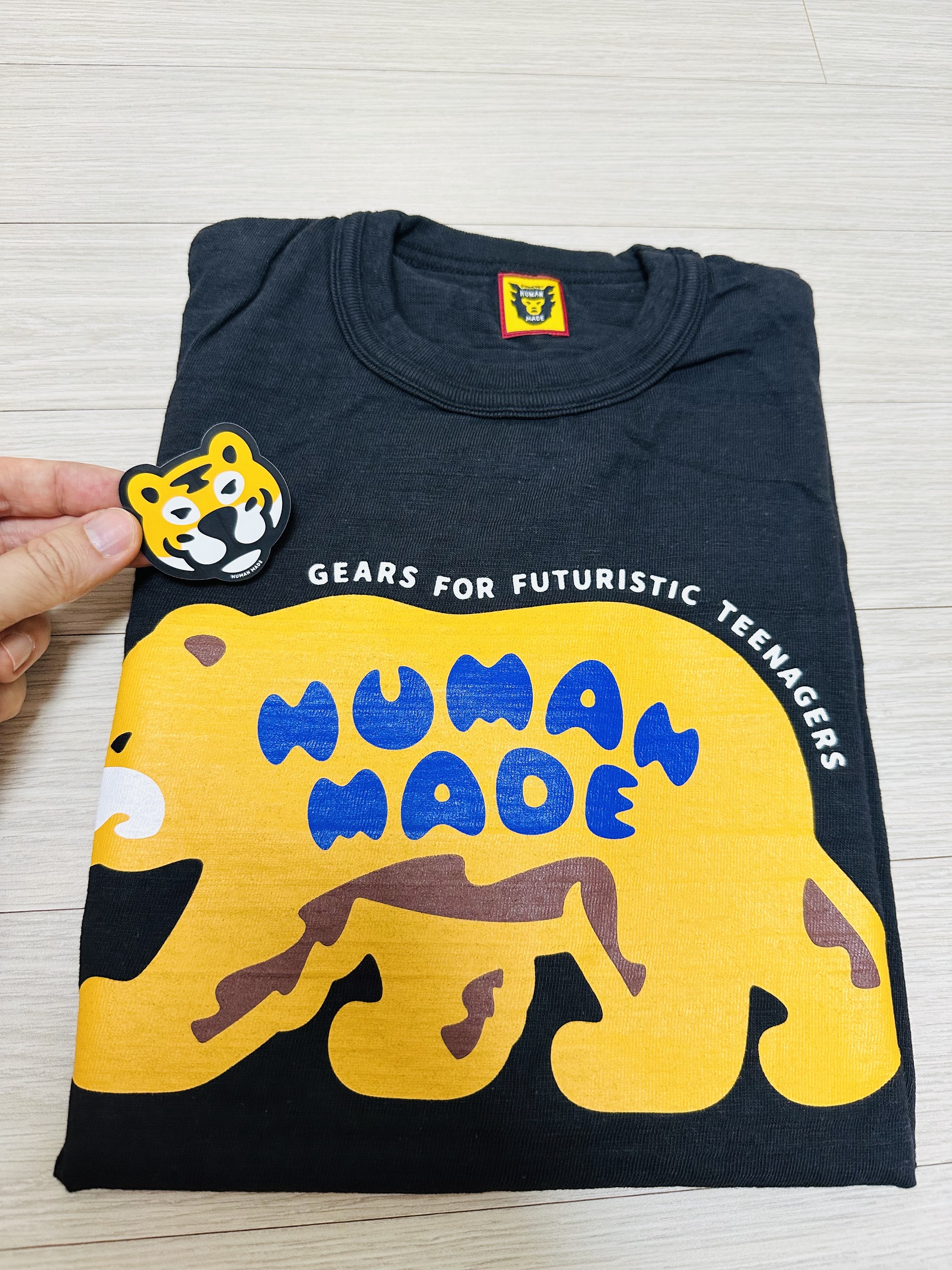 Human Made Graphic T-Shirt #10 Black 착용 스타일