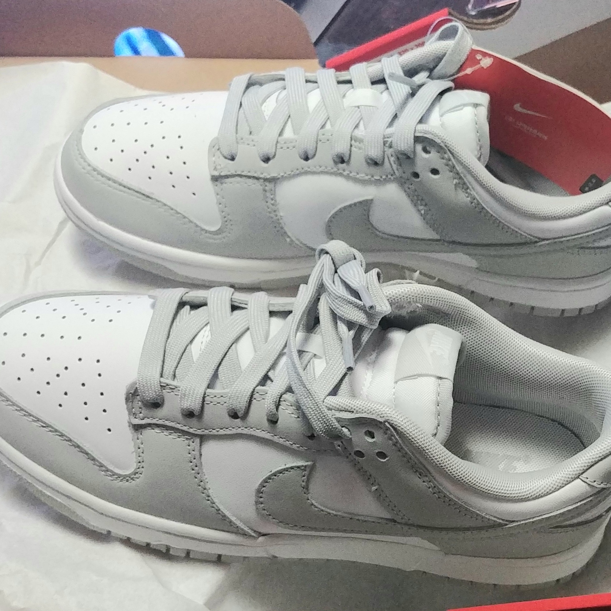 Nike Dunk Low Retro Grey Fog 착용 스타일