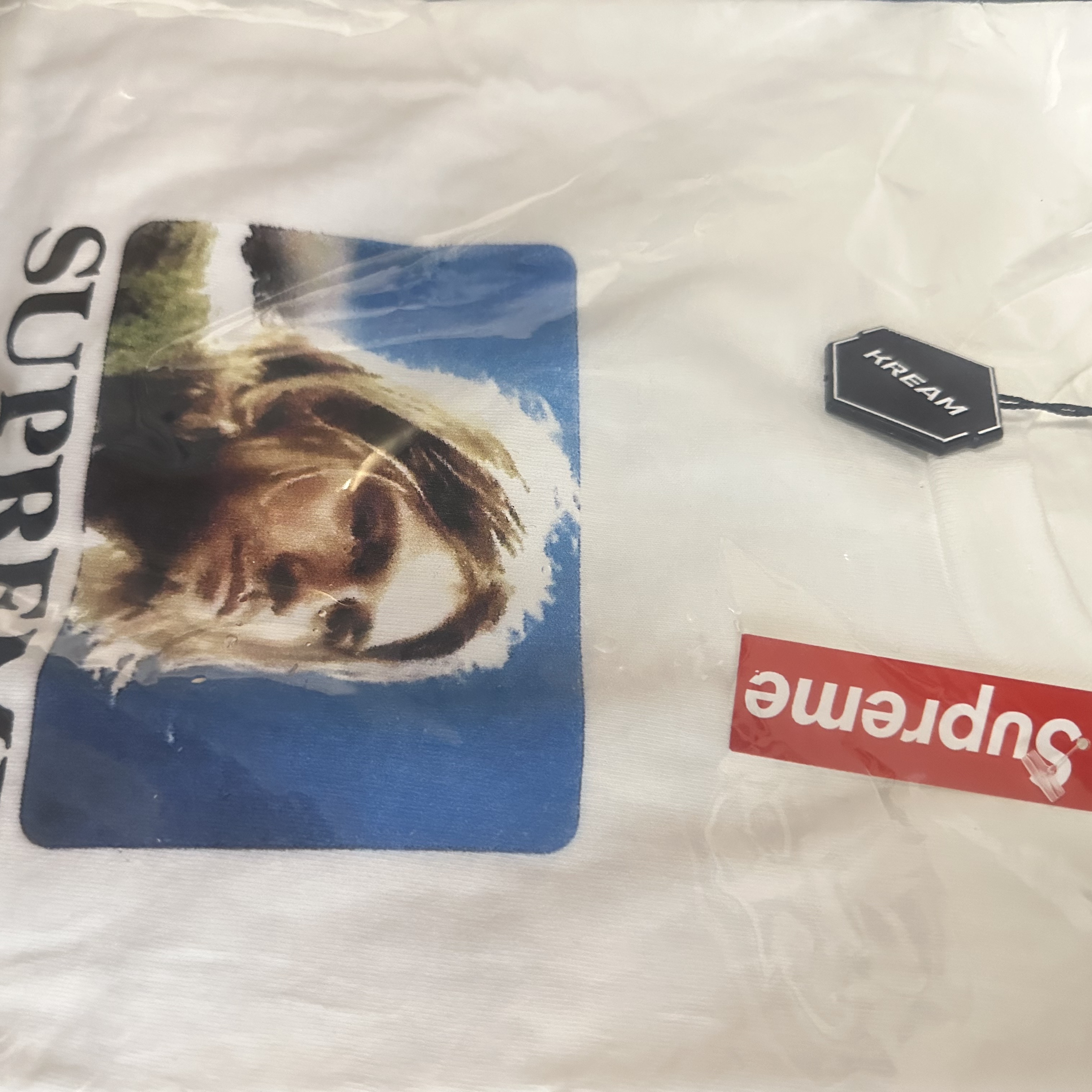 Supreme Kurt Cobain T-Shirt White - 23SS 착용 스타일