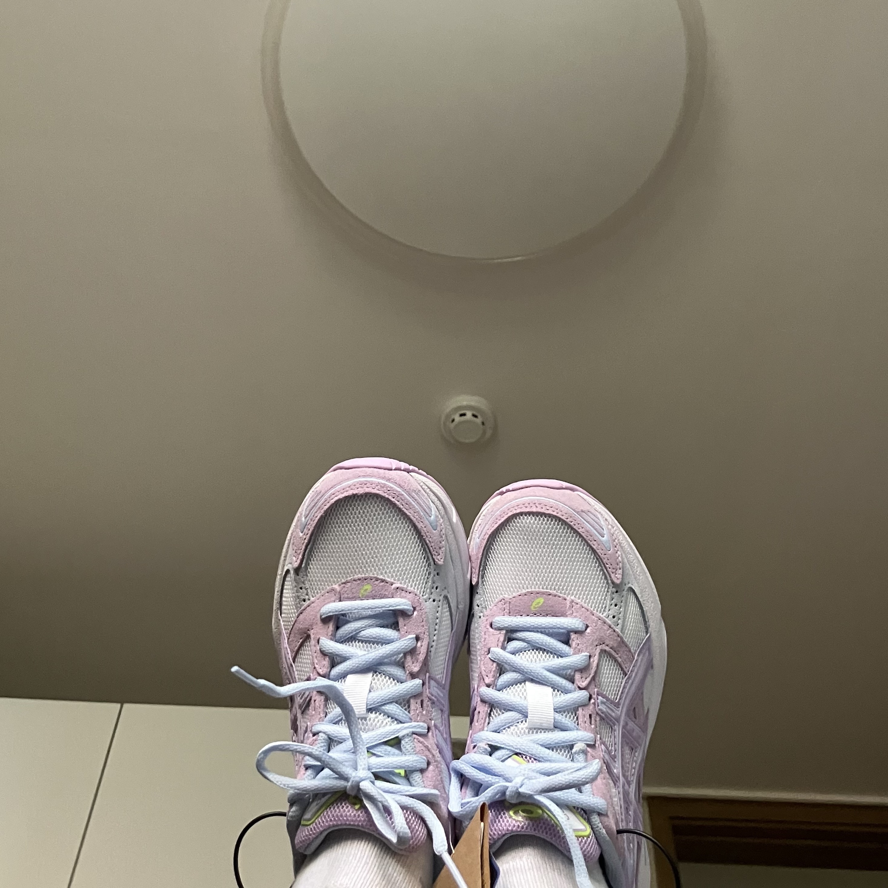 (W) Asics Gel-1130 White Lilac Tech 착용 스타일
