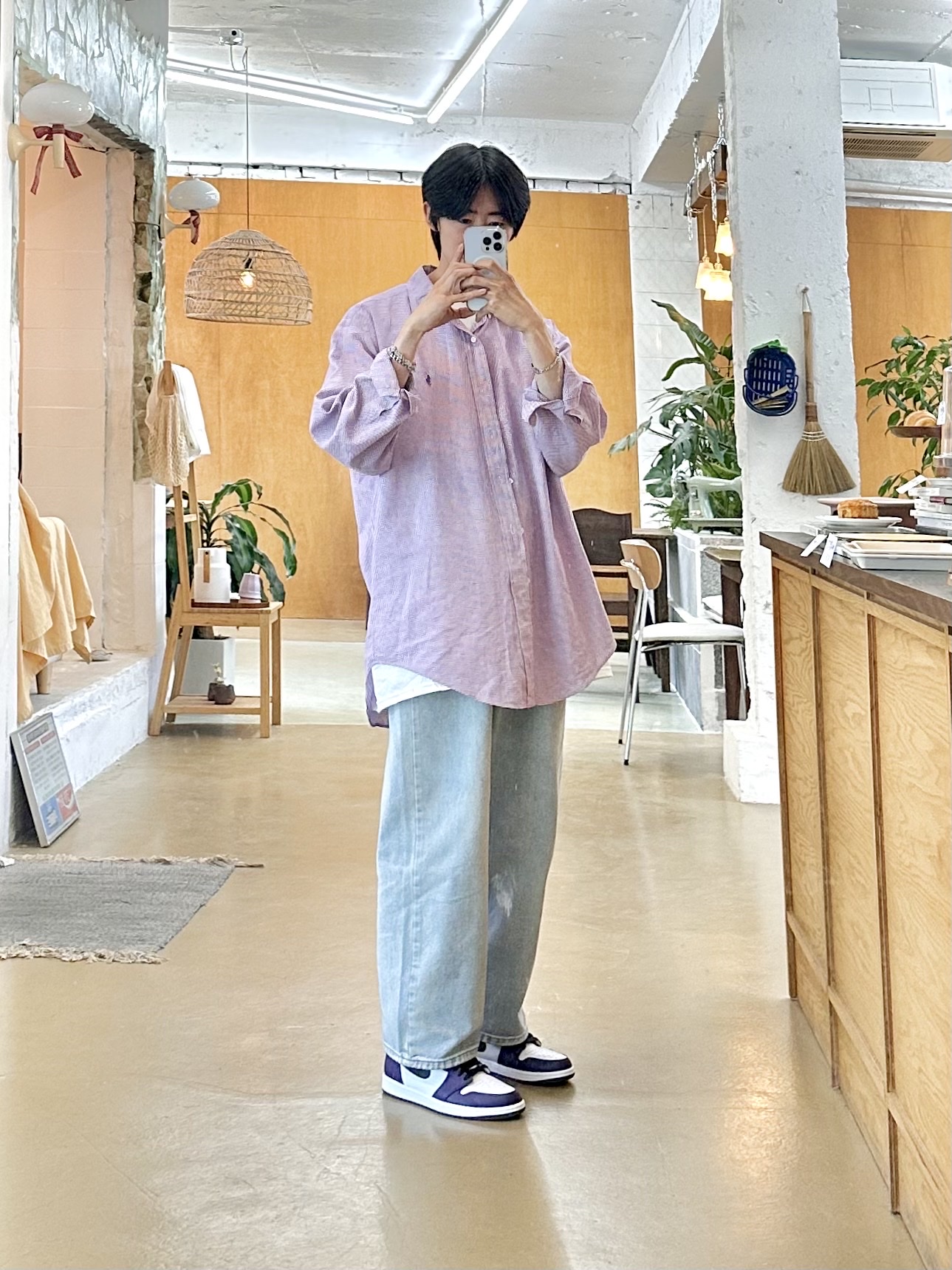 Jordan 1 Retro High OG Court Purple 2020 착용 스타일