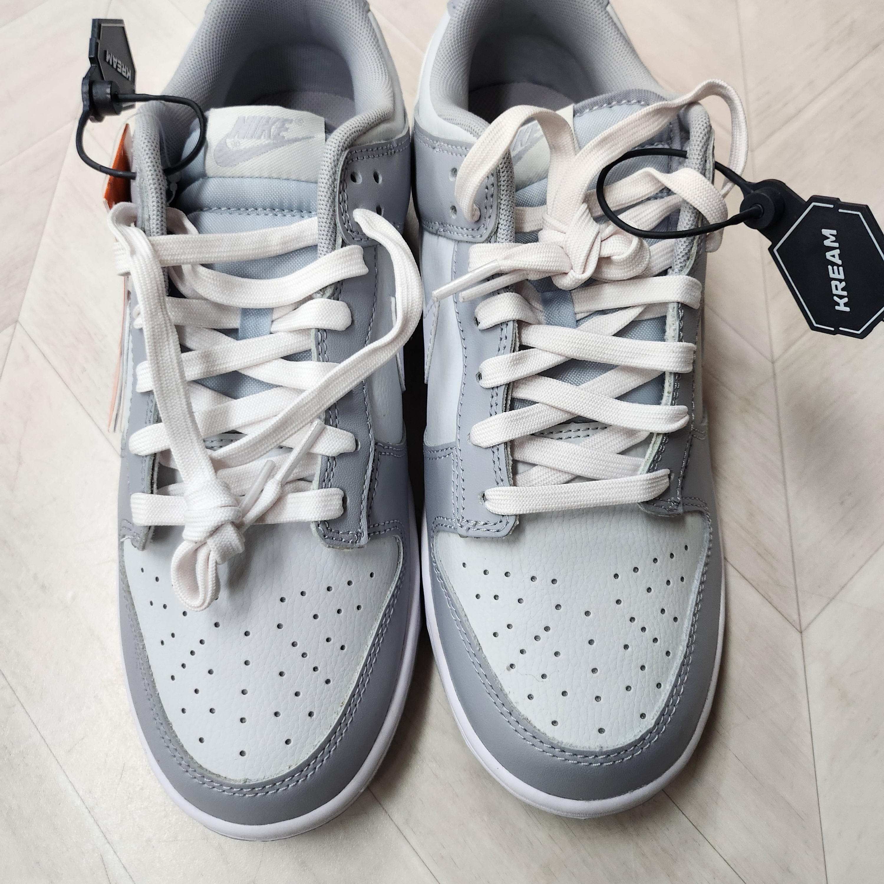 Nike Dunk Low Retro Wolf Grey 착용 스타일