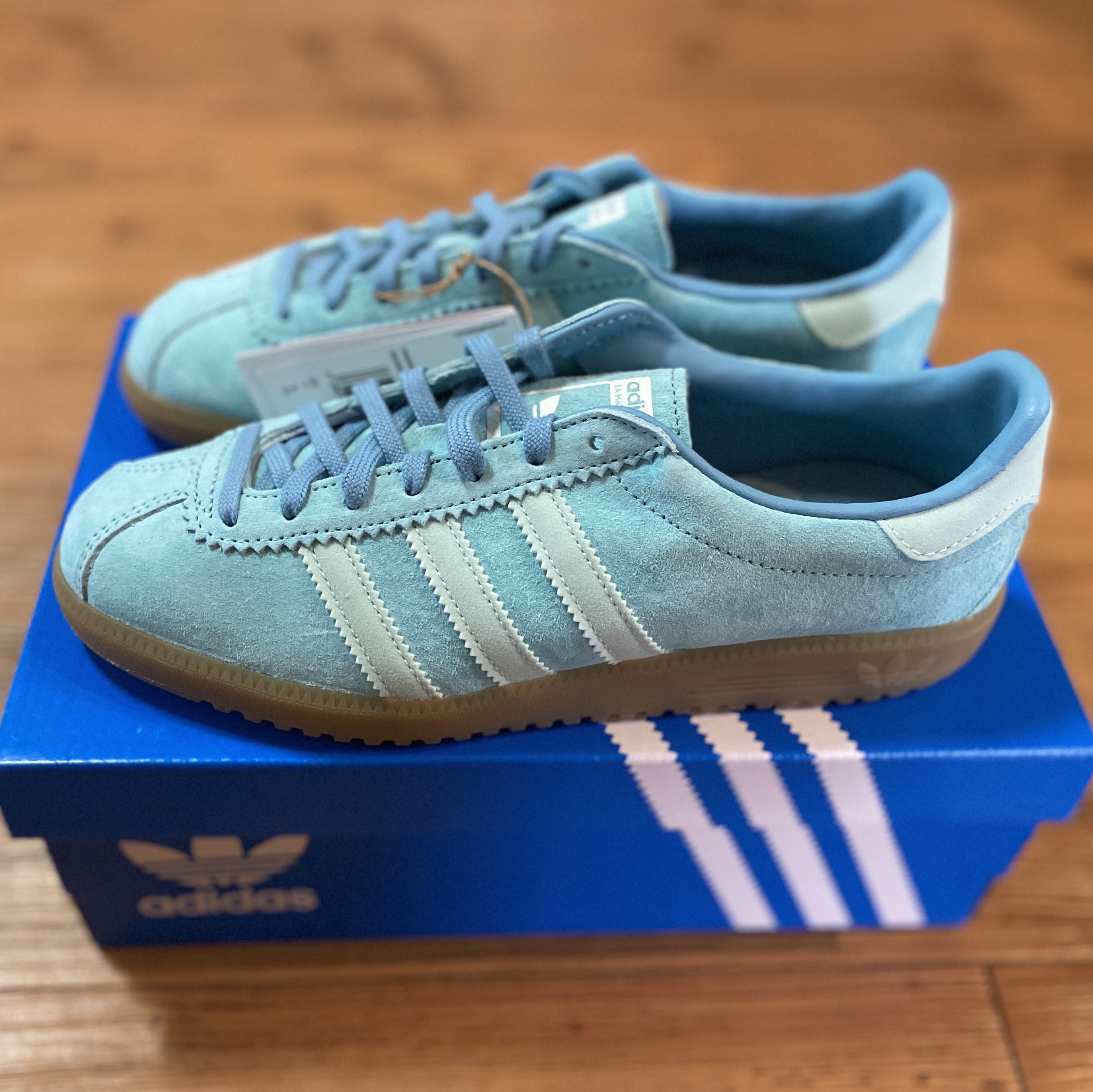 Adidas Bermuda Easy Mint 착용 스타일 - 1