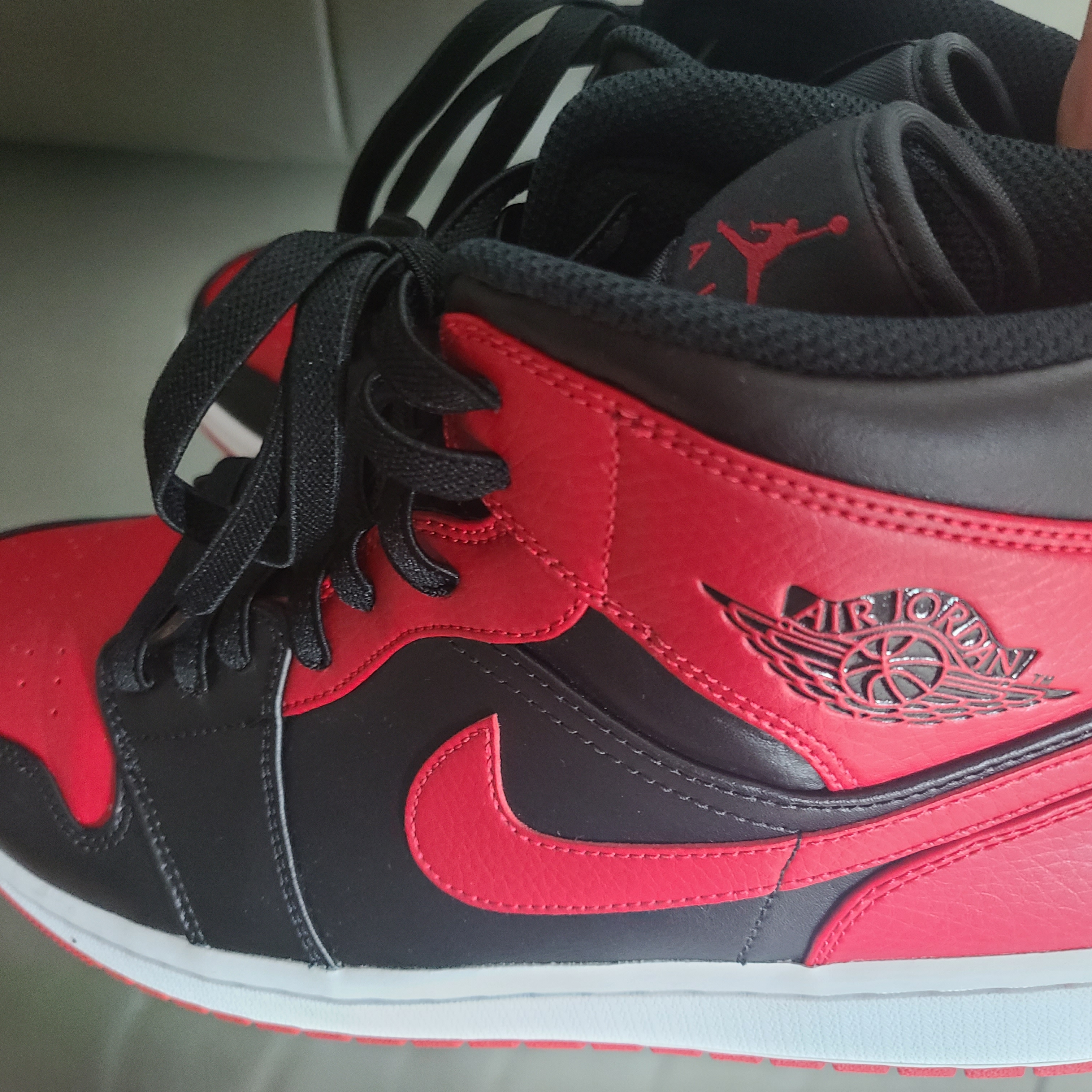 Jordan 1 Mid Bred Banned 2020 착용 스타일
