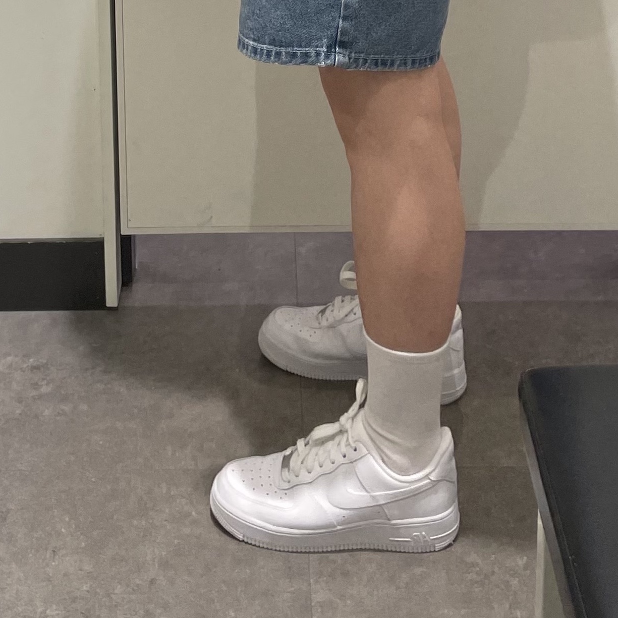 (W) Nike Air Force 1 '07 Low White 착용 스타일