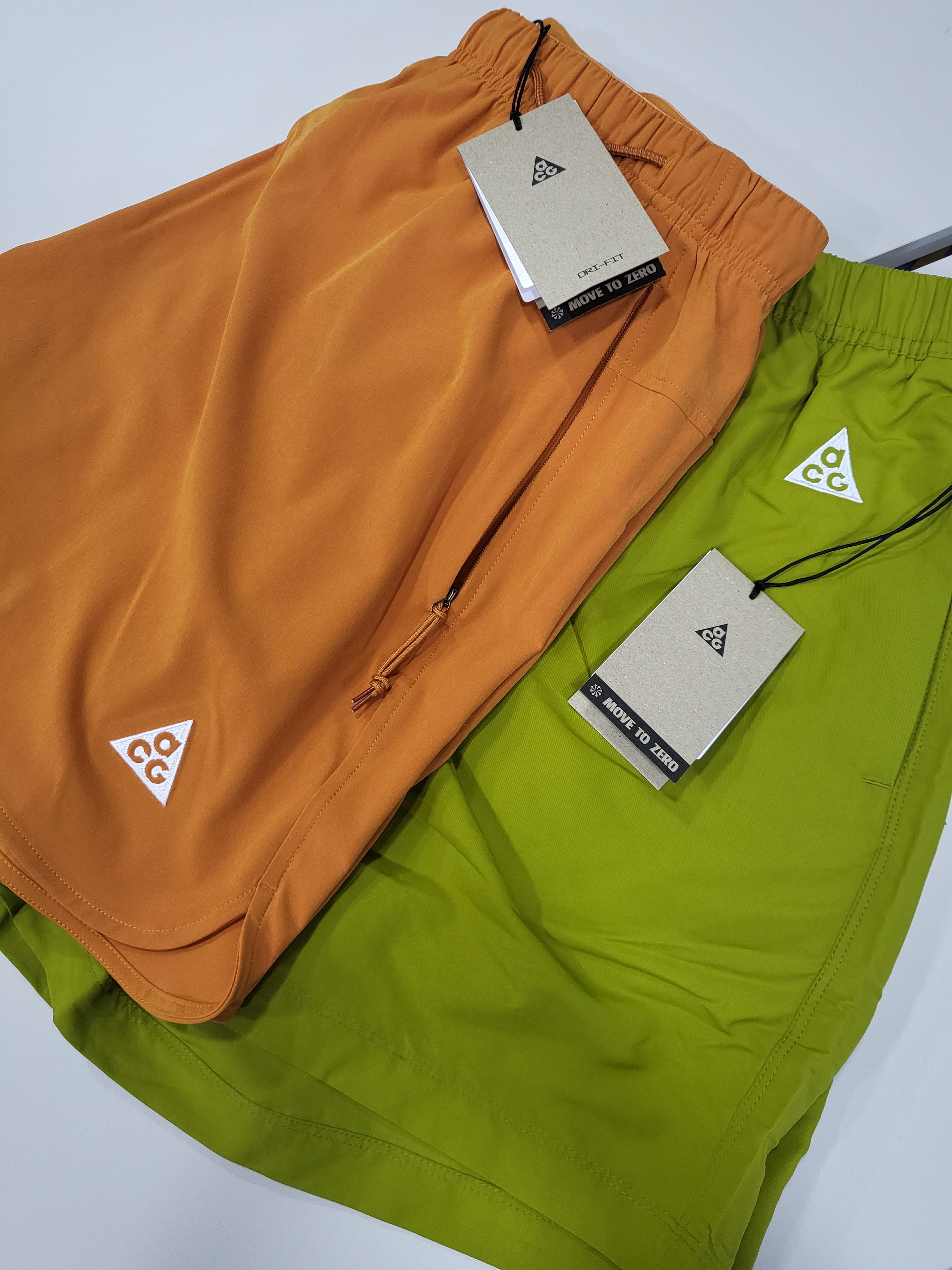Nike NRG ACG Trail Shorts Moss - Asia 착용 스타일