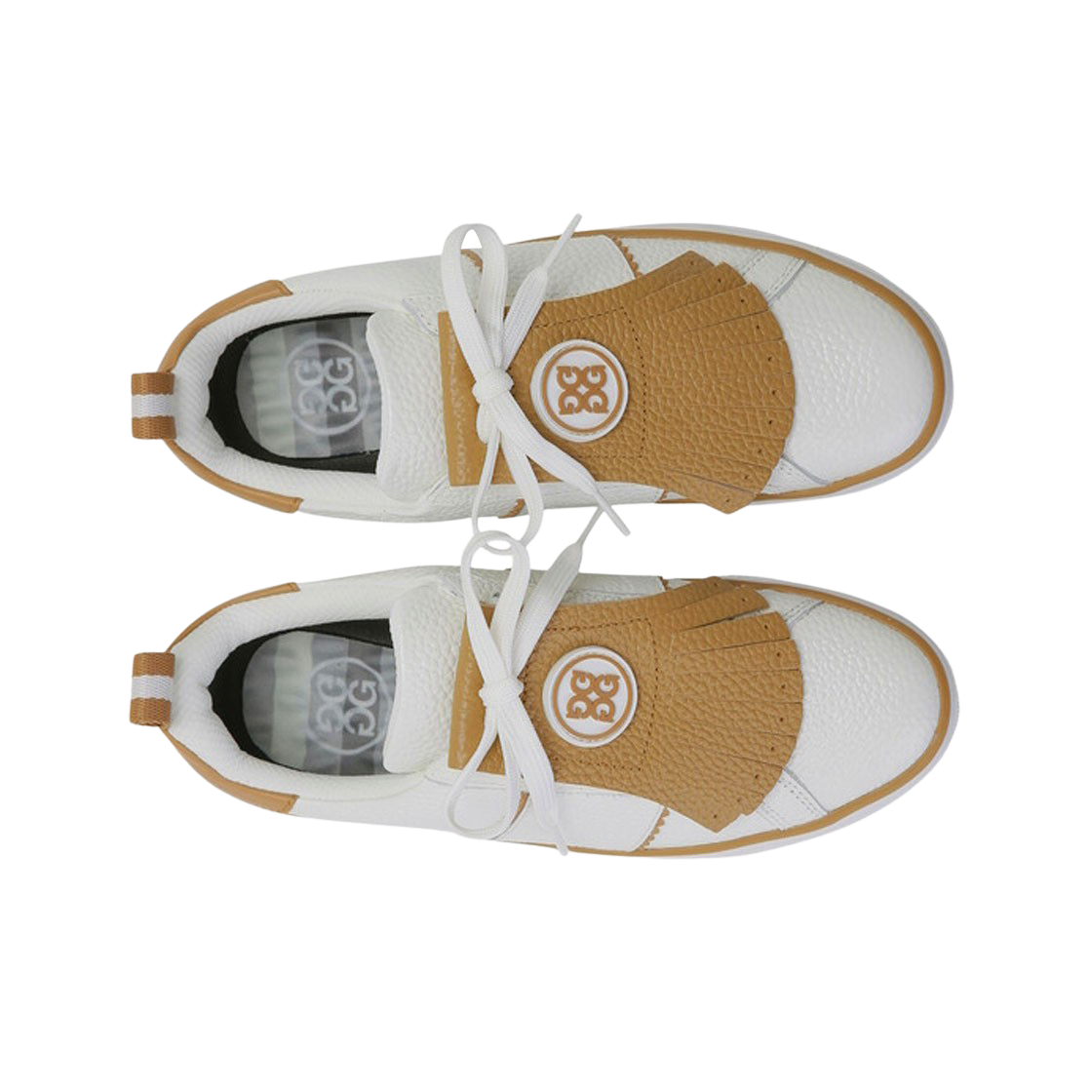 (W) 지포어 리미티드 에디션 킬티 더프 골프 슈즈 베이지((W) G/Fore Limited Edition Kiltie Durf Golf Shoes Beige) - 2