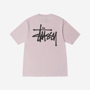 Stussy Basic Stussy Pigment Dyed T-Shirt Blush 2023
