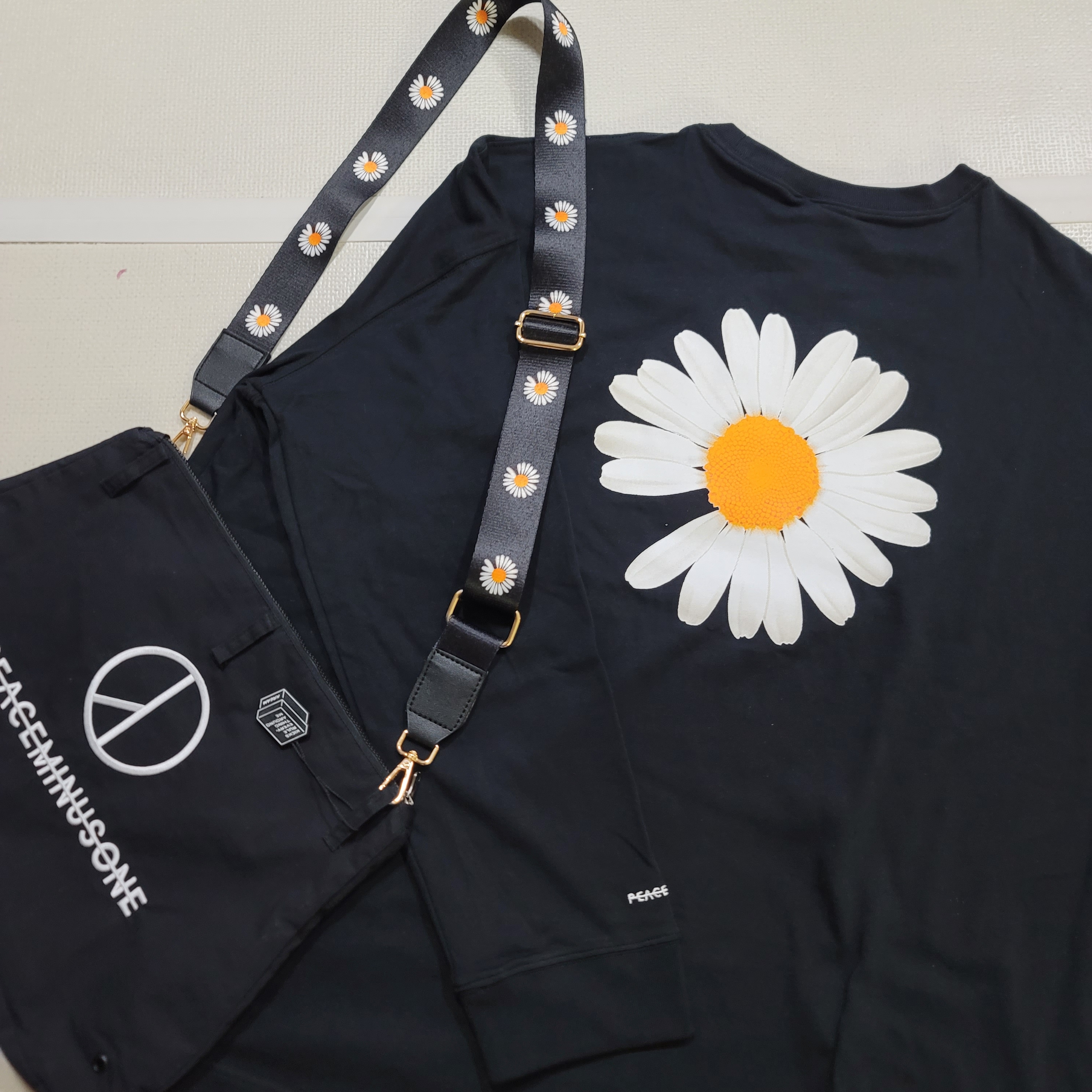 Nike x Peaceminusone LS T-Shirt Black (DR0098-010) 착용 스타일