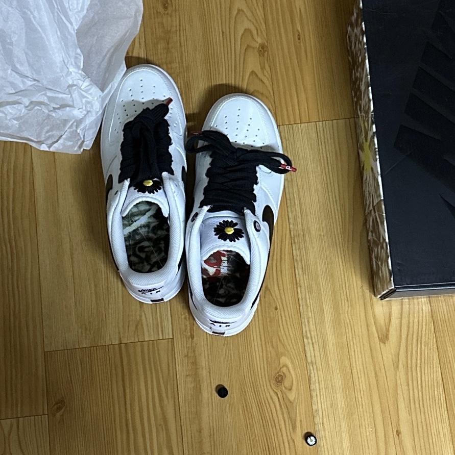 Nike x Peaceminusone Air Force 1 Low Para-Noise 2.0 착용 스타일