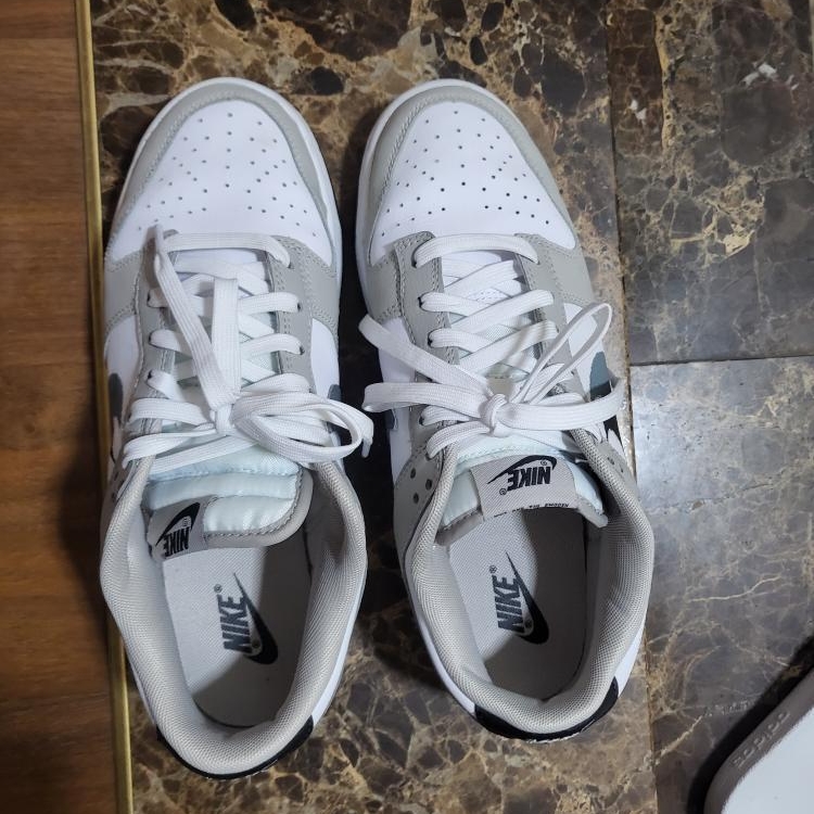Nike Dunk Low Cool Grey White 착용 스타일