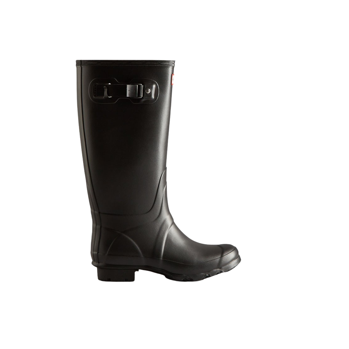 (W) 헌터 헌트리스 와이드 레그 웰링턴 부츠 블랙((W) Hunter Huntress Wide Leg Wellington Boots Black) - 1
