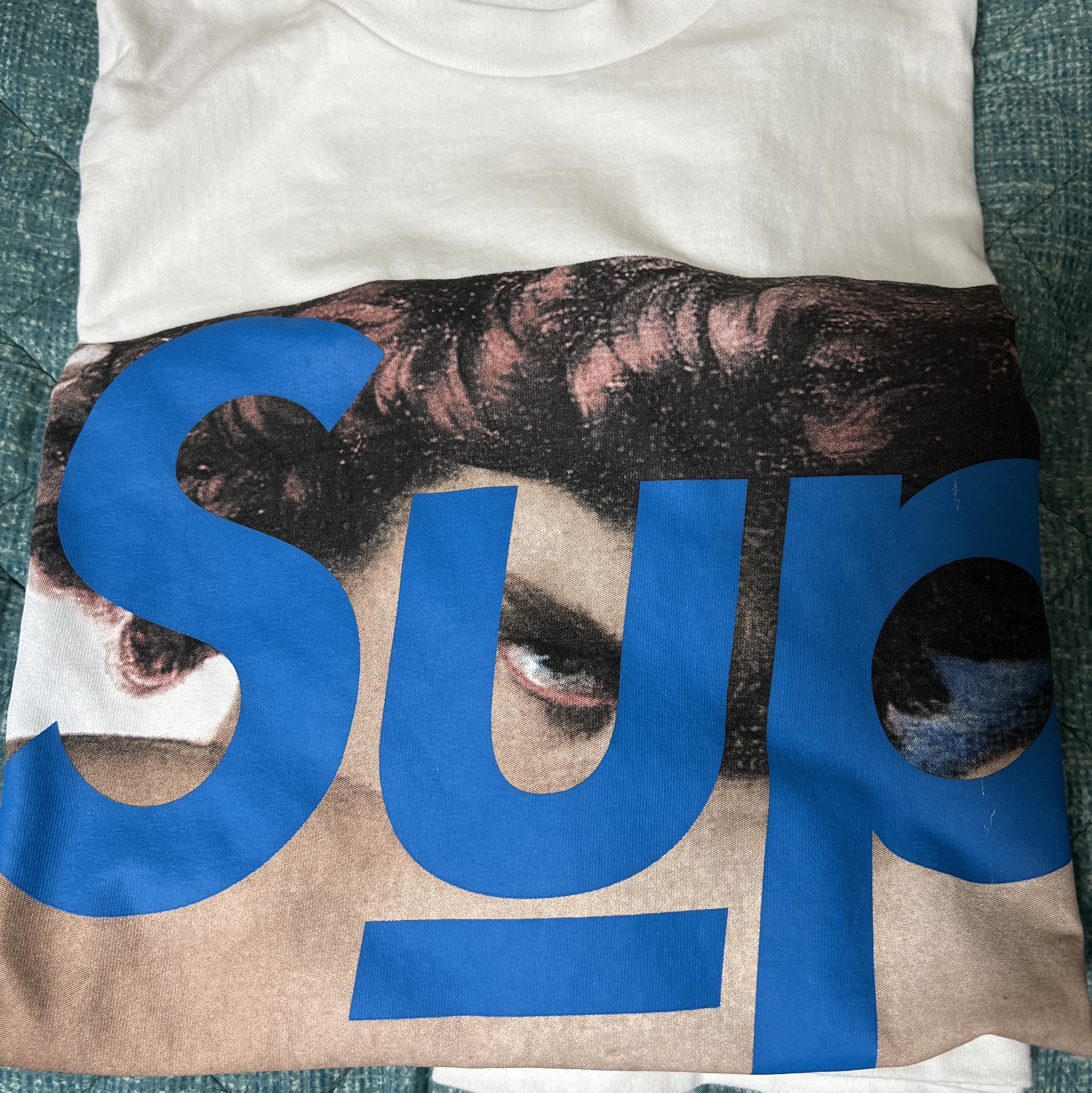 Supreme x Undercover Face T-Shirt White - 23SS 착용 스타일