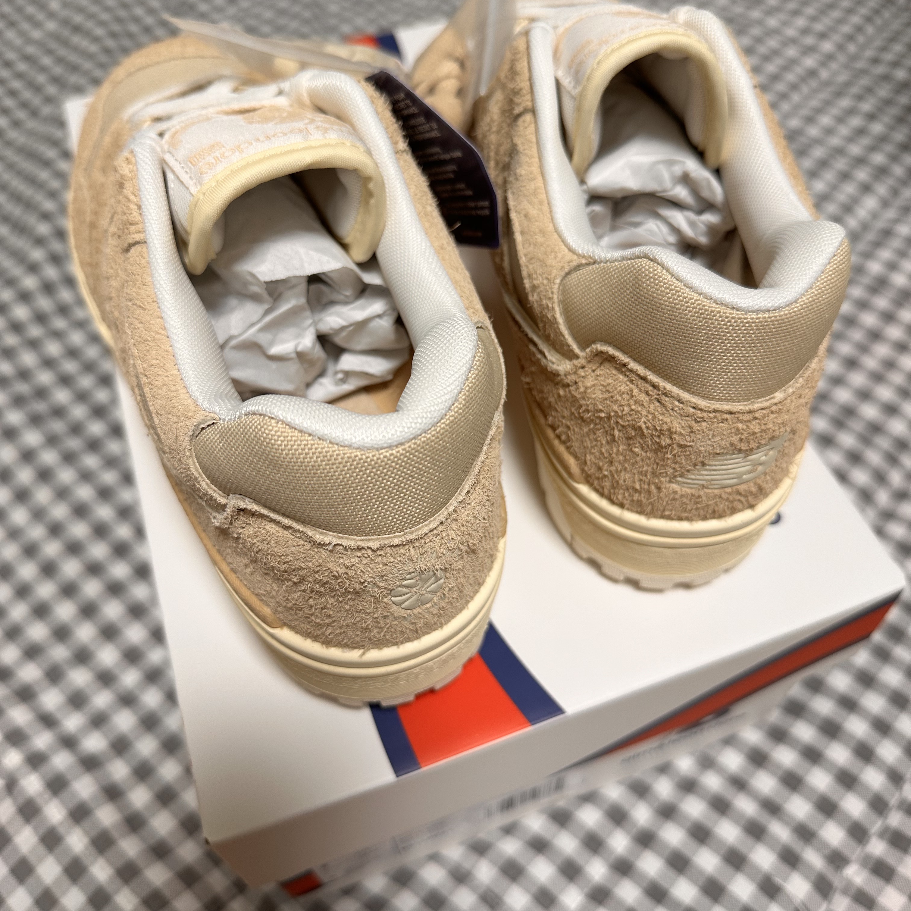 New Balance x Aime Leon Dore 550 Warm Sand 착용 스타일 - 4