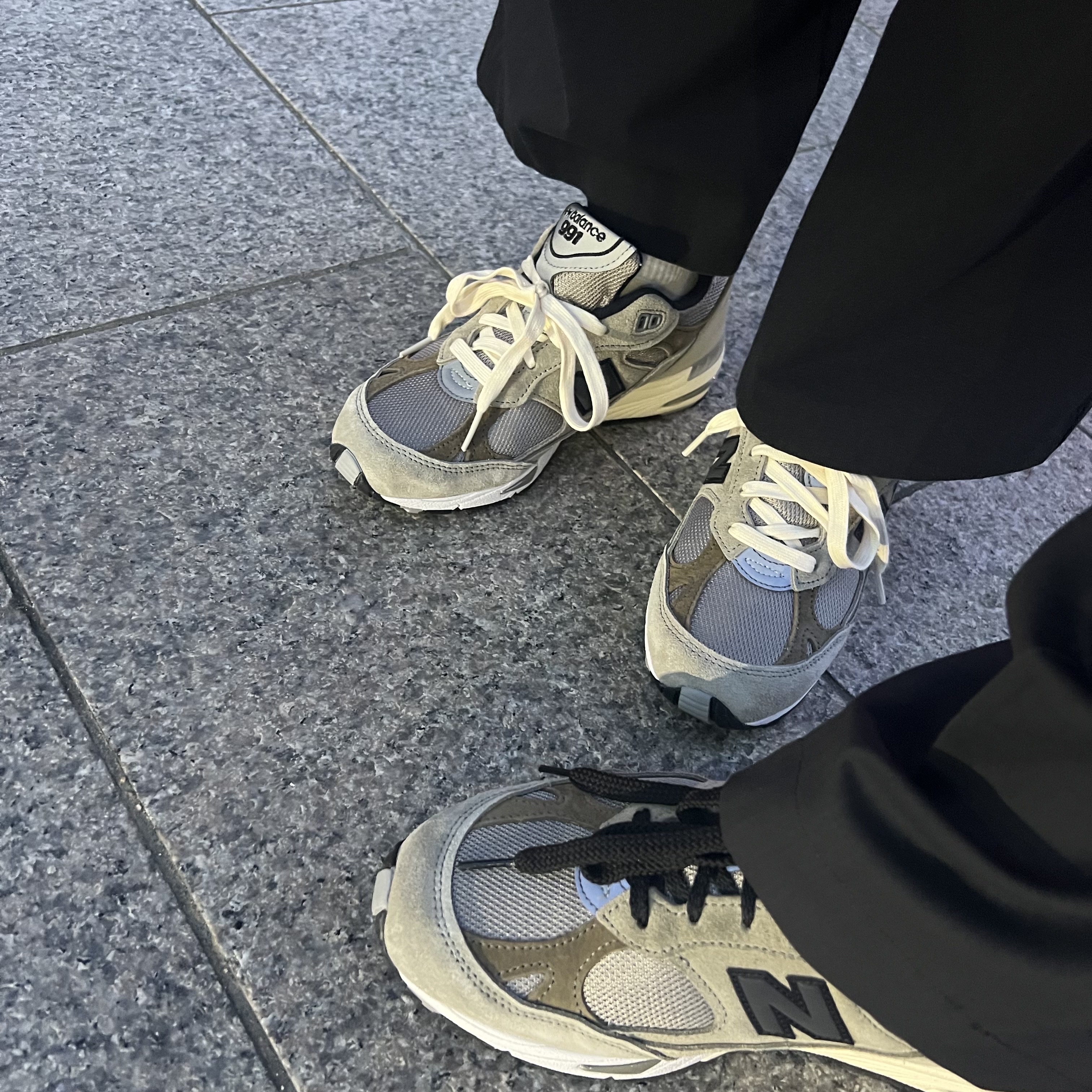 New Balance x JJJJound 991 Made in UK Grey, (W) New Balance x JJJJound 991 Made in UK Grey 착용 스타일