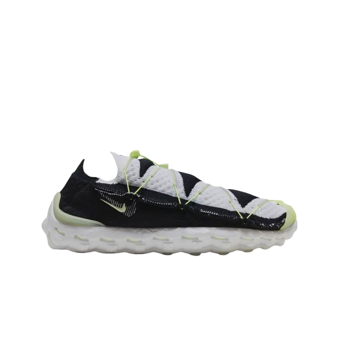 나이키 ISPA 마인드바디 블랙 화이트 앤 베얼리 볼트(Nike ISPA Mindbody Black White and Barely Volt)