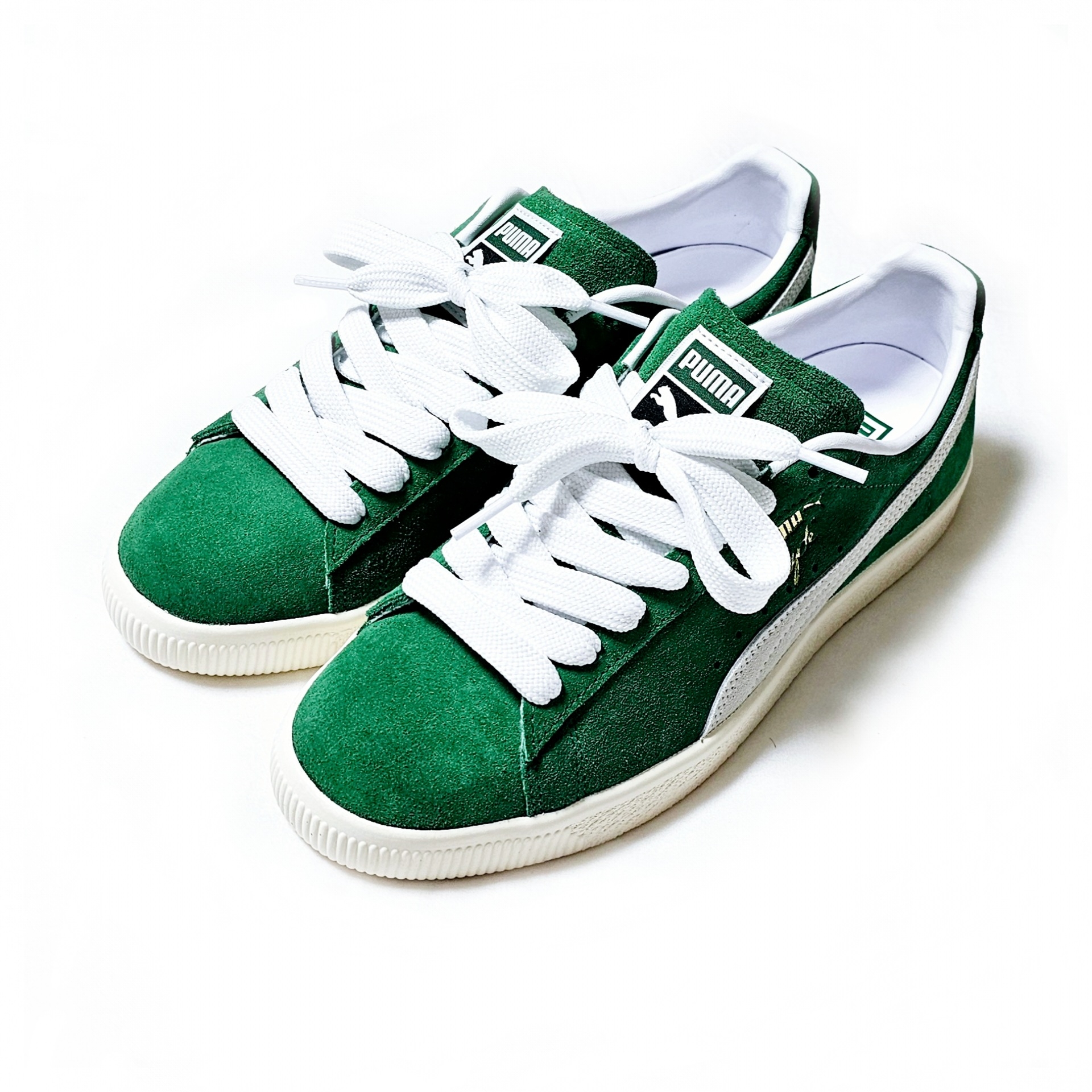 Puma Clyde OG Burdent Green 착용 스타일 - 3