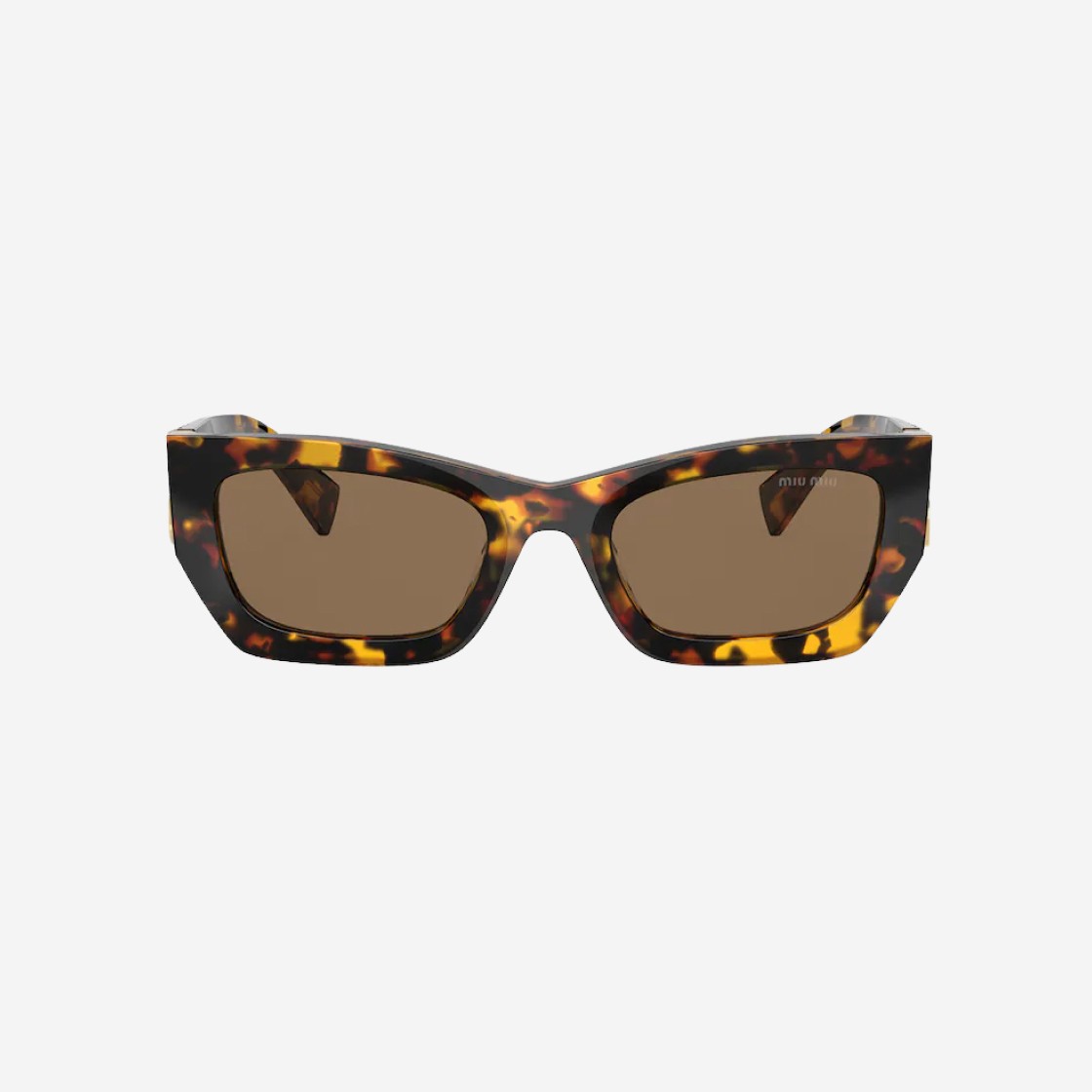 (W) Miu Miu Glimpse Sunglasses Coffee Lenses Honey Tortoiseshell Acetate 상세 이미지 1