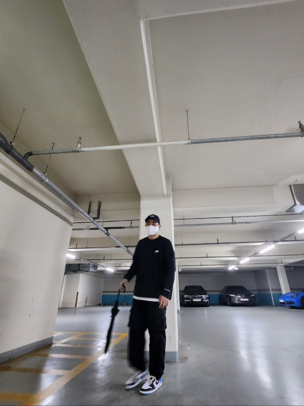Nike x Peaceminusone LS T-Shirt Black (DR0098-010) 착용 스타일 - 2