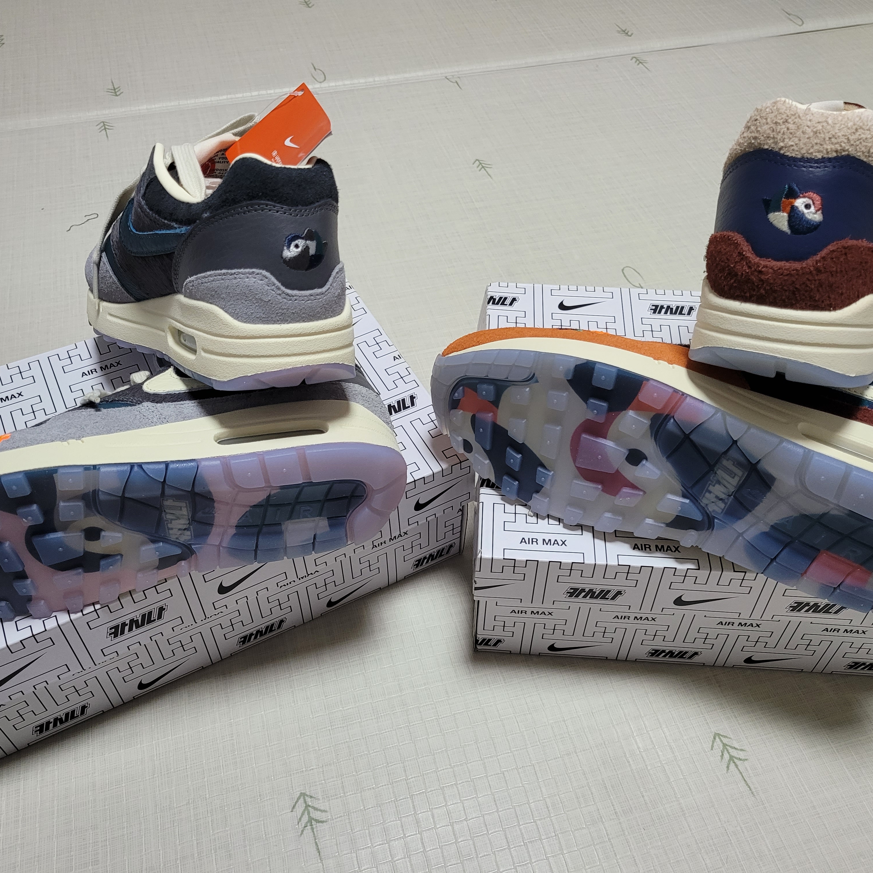 Nike x Kasina Air Max 1 SP Won-Ang Orange 착용 스타일 - 2