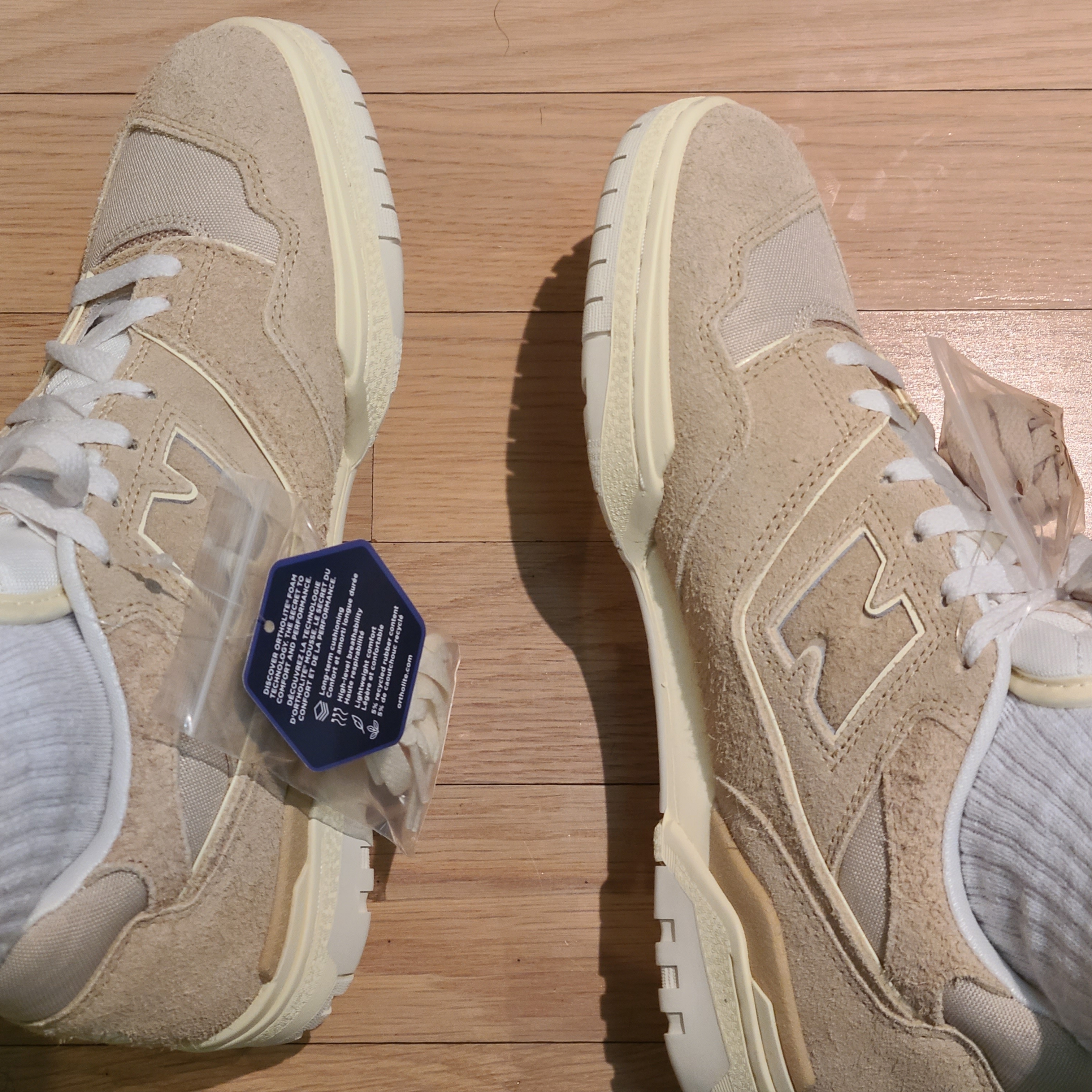 New Balance x Aime Leon Dore 550 Warm Sand 착용 스타일 - 5