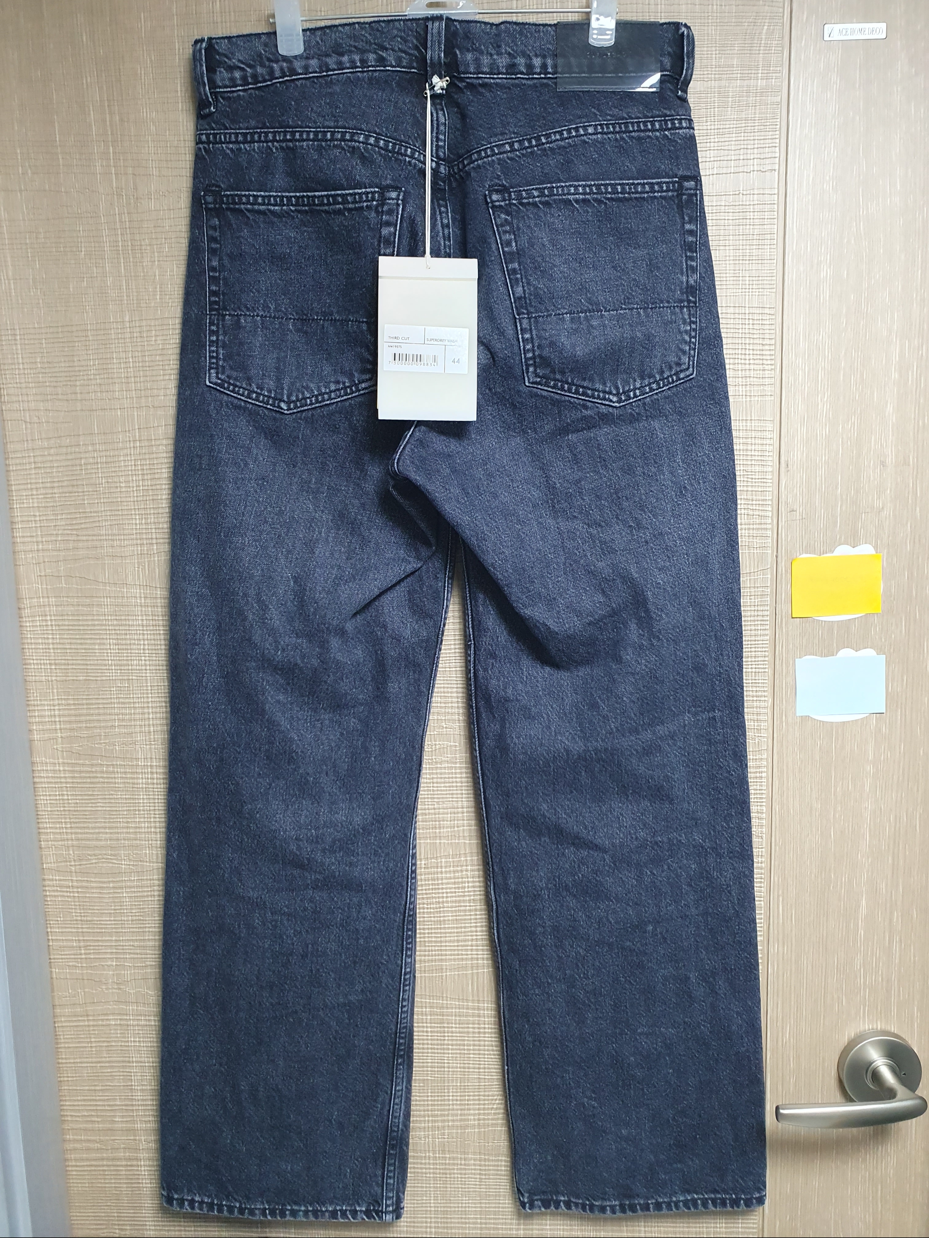 Our Legacy Third Cut Supergrey Wash 착용 스타일 - 3