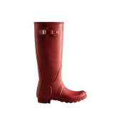 (W) Hunter Original Tall Wellington Boots Military Red