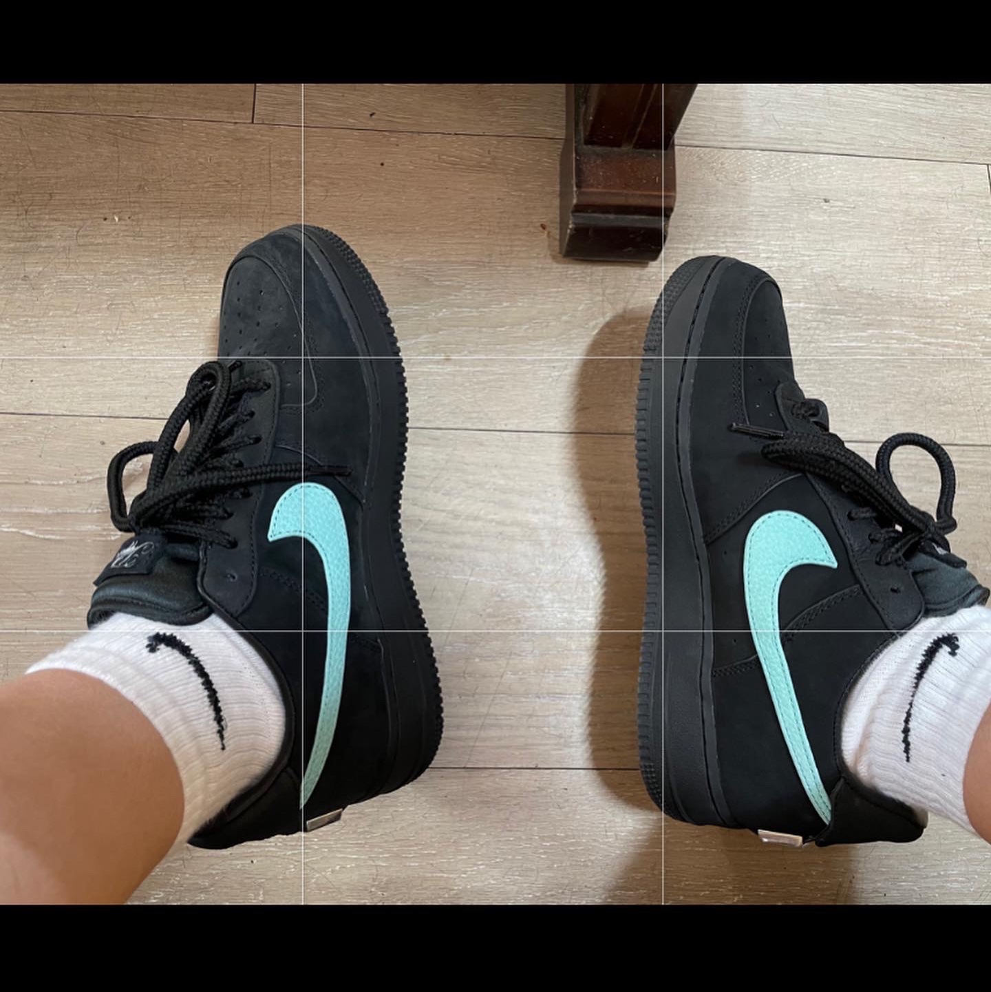 Nike x Tiffany & Co. Air Force 1 Low SP 1837 착용 스타일