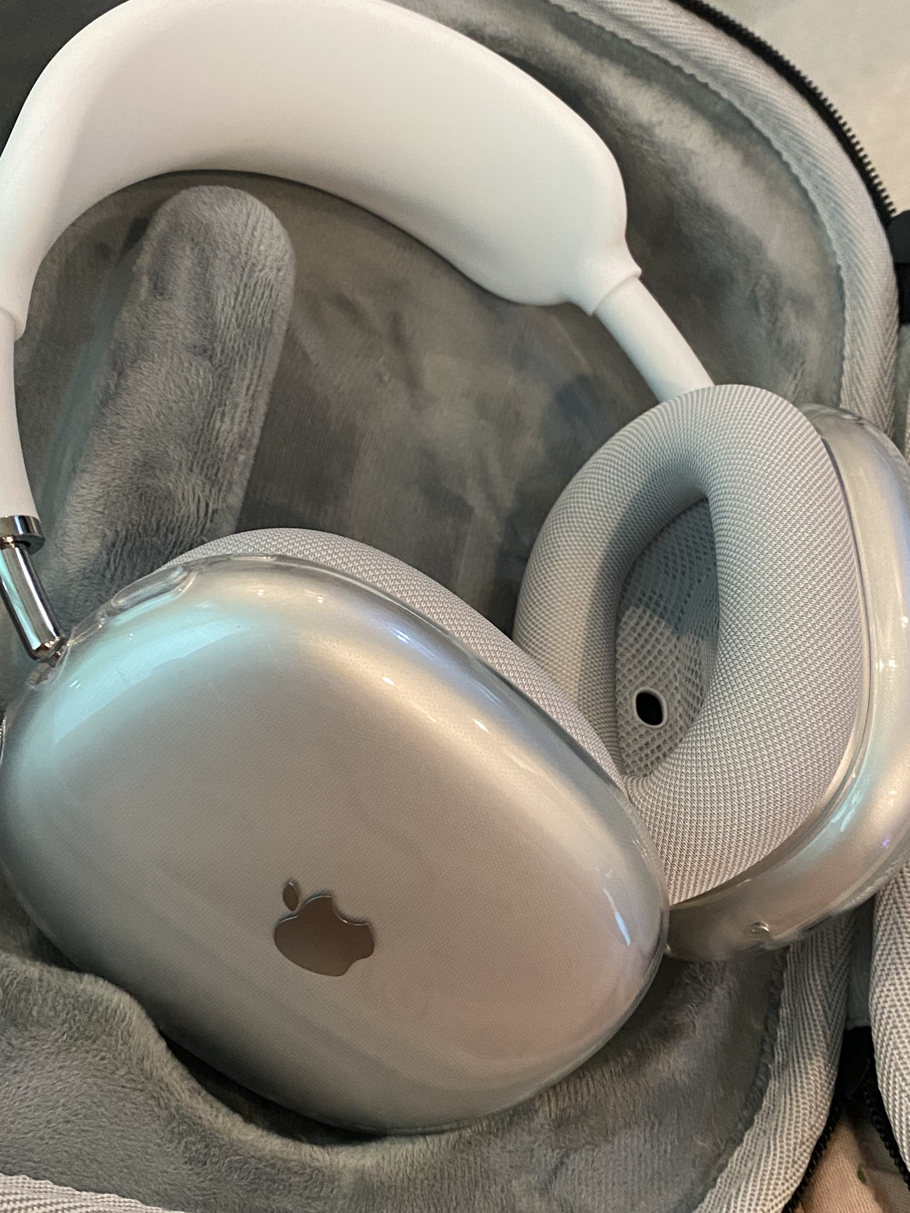Apple AirPods Max Lightning Silver (Korean Ver.) 착용 스타일