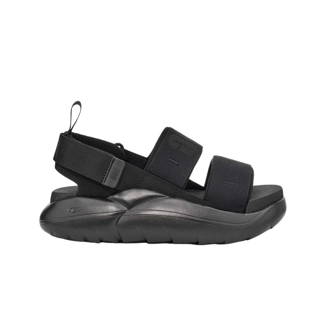 (W) UGG LA Cloud Sport Sandal Black 상세 이미지 1