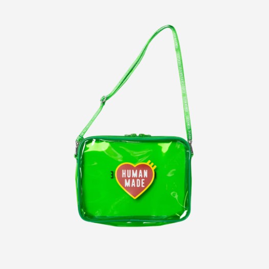 Human Made PVC Pouch Large Green