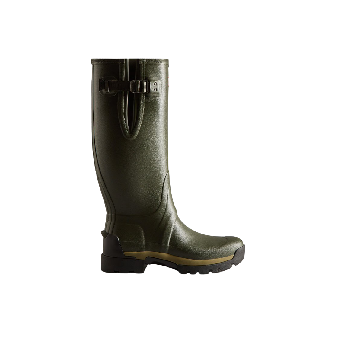 헌터 발모랄 어드저스터블 3mm 네오프렌 웰링턴 부츠 다크 올리브(Hunter Balmoral Adjustable 3mm Neoprene Wellington Boots Dark Olive)