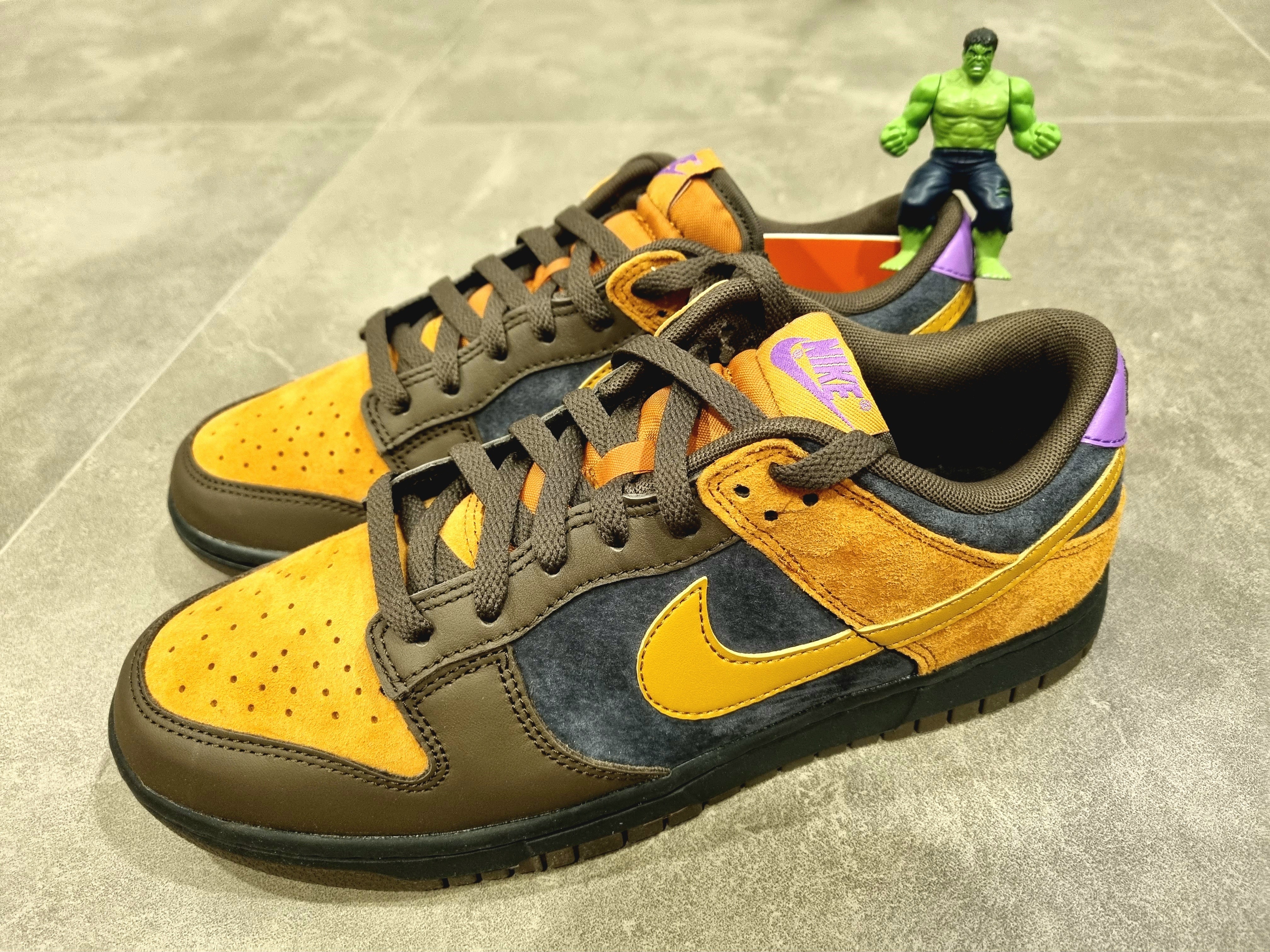 Nike Dunk Low Retro PRM Cider, Nike Dunk Low Retro PRM Mars Stone 착용 스타일 - 1