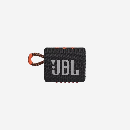 제이비엘 GO 3 블루투스 스피커 블랙 오렌지 (국내 정식 발매 제품)