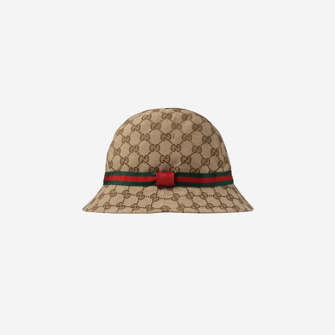 (Kids) Gucci Original GG Fedora Beige Ebony Red 상세 이미지 1