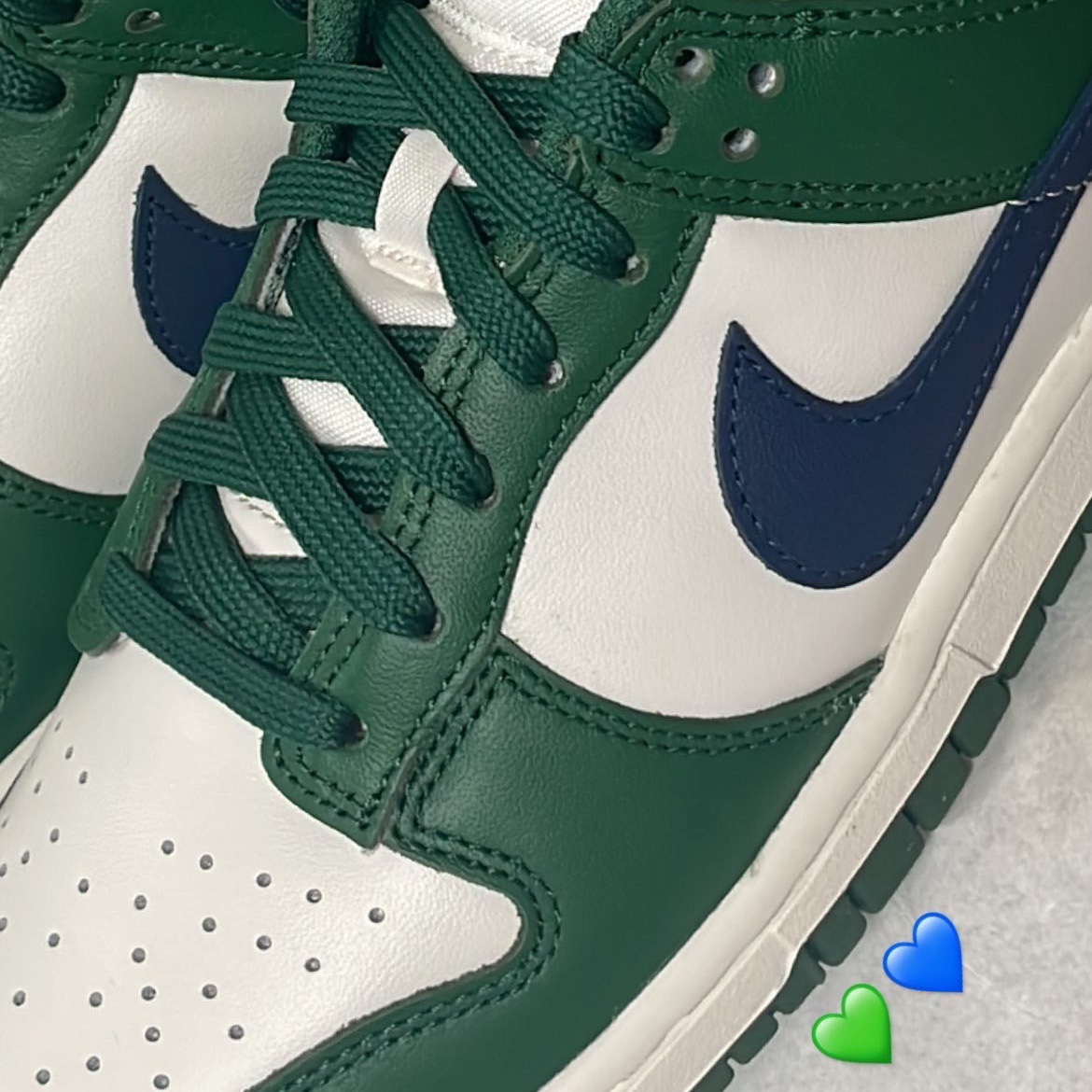 (W) Nike Dunk Low Gorge Green 착용 스타일