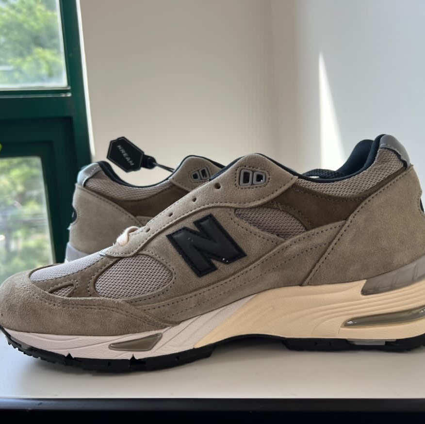 New Balance x JJJJound 991 Made in UK Grey 착용 스타일 - 3