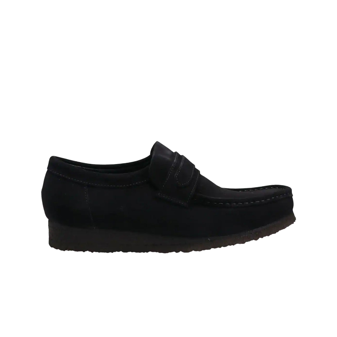 클락스 왈라비 로퍼 블랙 스웨이드(Clarks Wallabee Loafer Black Suede)