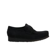 Clarks Wallabee Loafer Black Suede