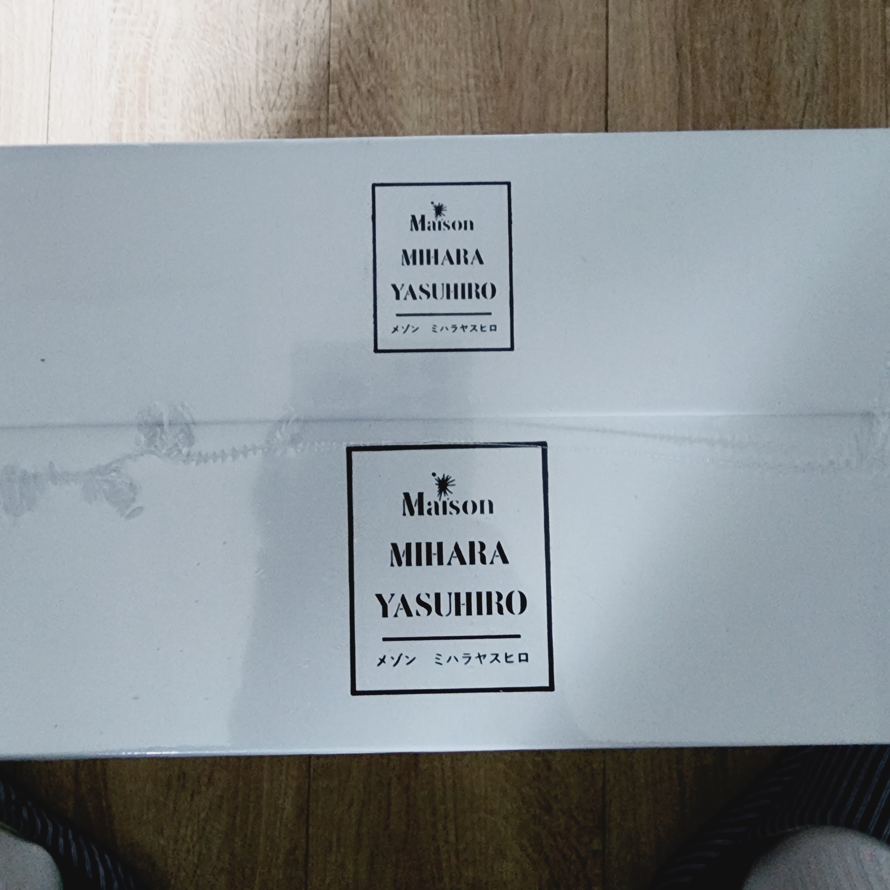 Maison Mihara Yasuhiro Peterson OG Sole Canvas Low Sneakers Black 착용 스타일 - 2