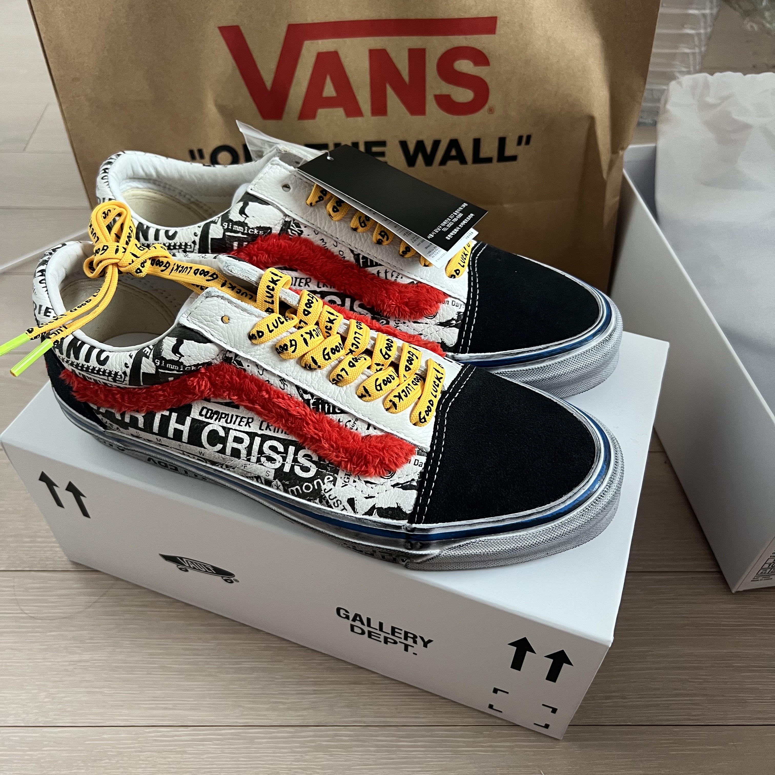 Vans Vault x Gallery Dept. OG Old Skool LX 착용 스타일 - 1