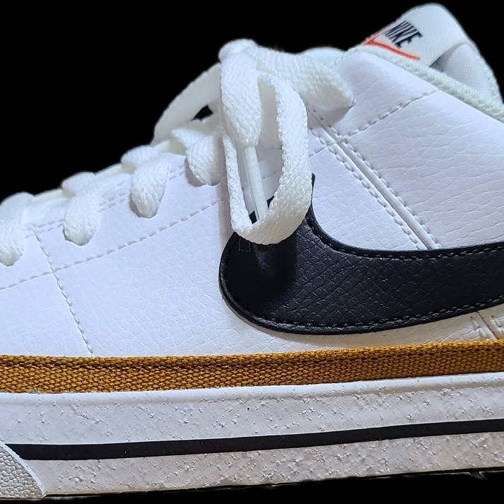 Nike Court Legacy Next Nature White Desert Ochre 착용 스타일