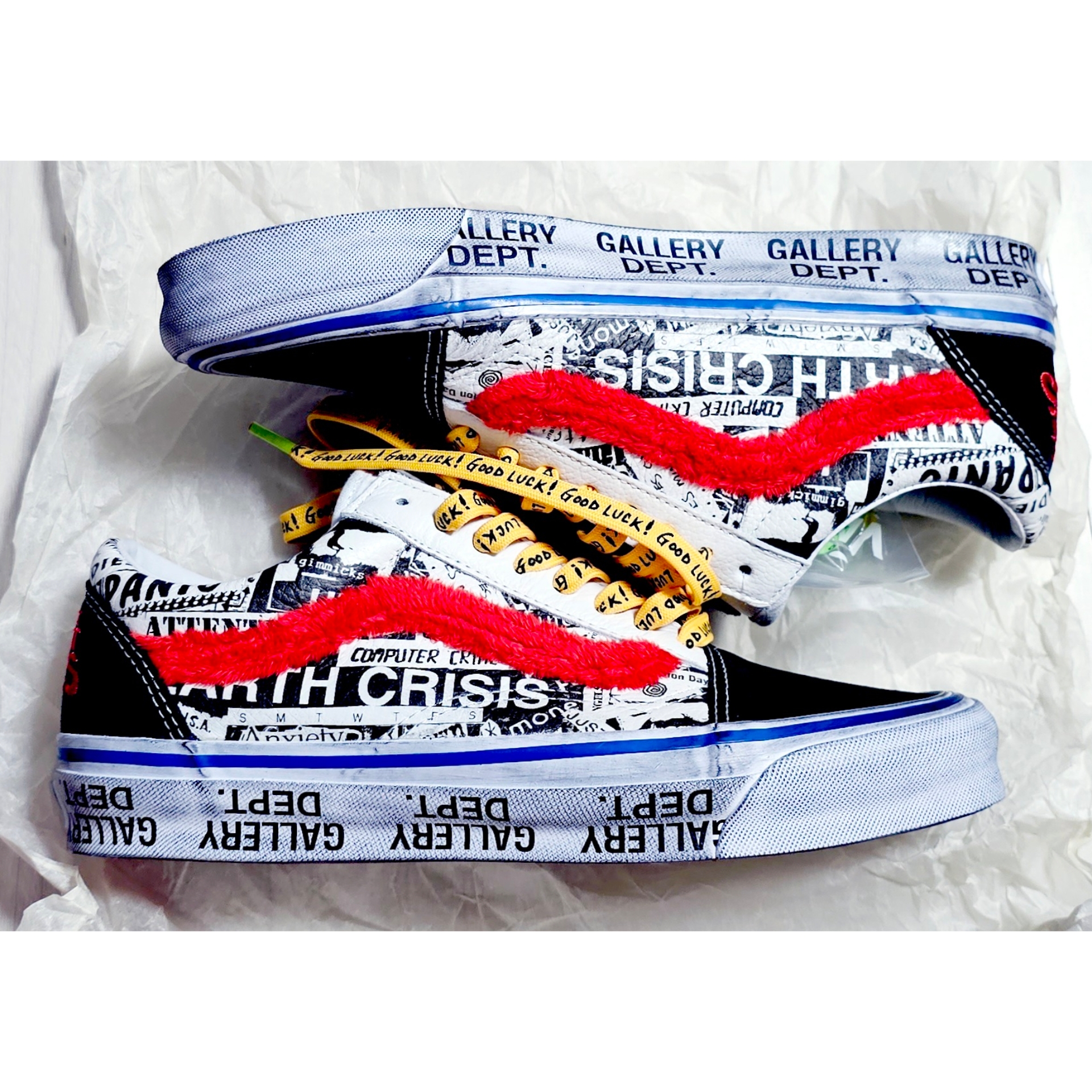 Vans Vault x Gallery Dept. OG Old Skool LX 착용 스타일