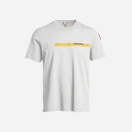 파라점퍼스 테이프 티셔츠 오프 화이트 - 23SS
